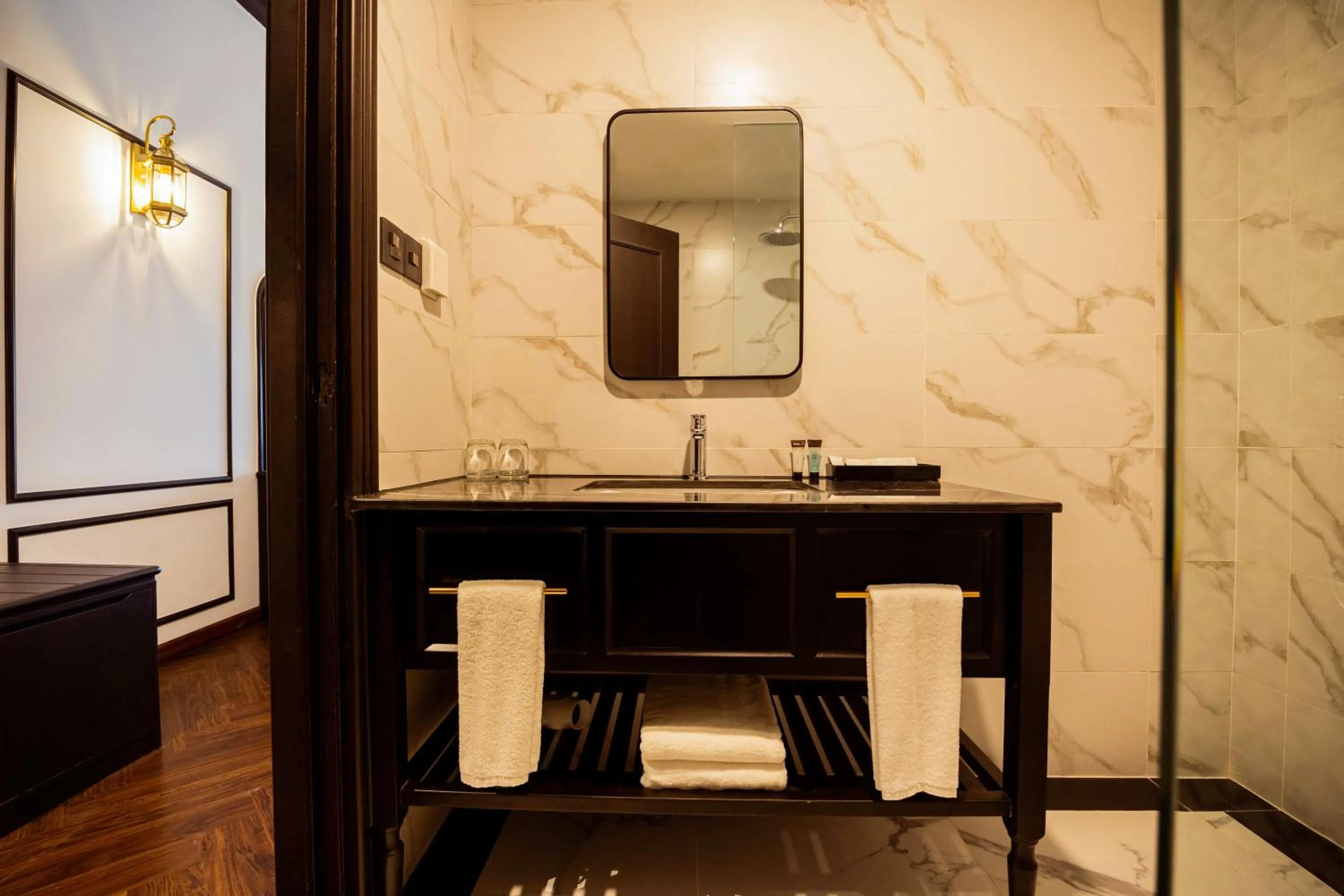 Toilet in Dai Nam Boutique Hotel