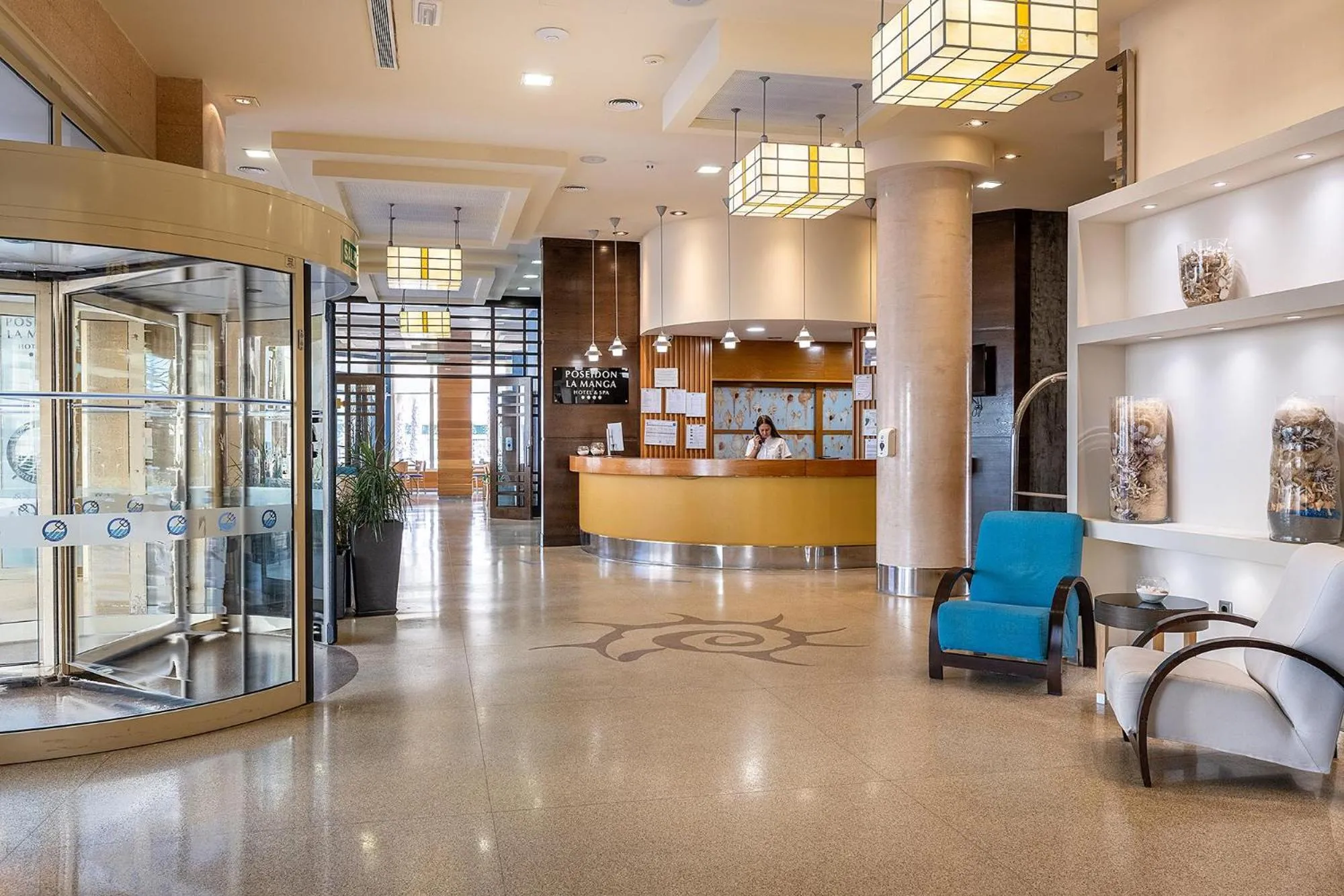 Lobby or reception in Poseidon La Manga Hotel & Spa - Designed for Adults
