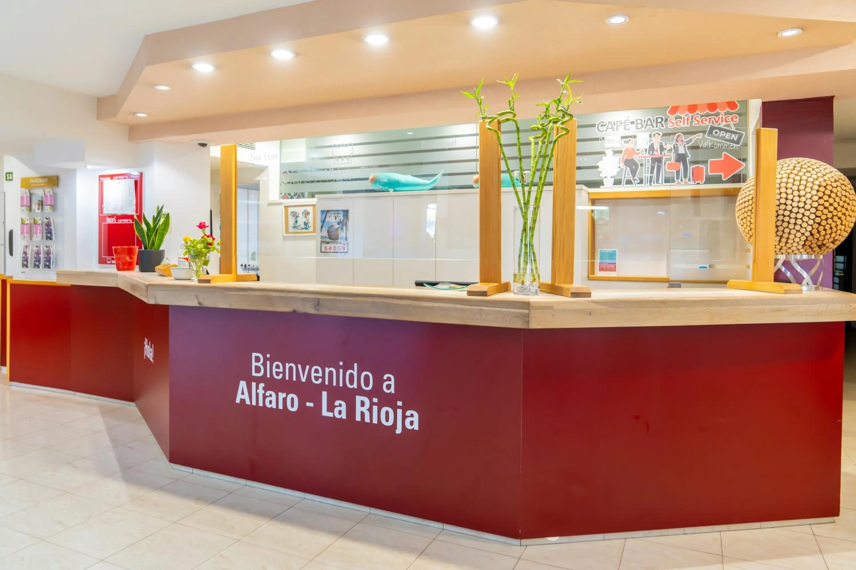 Lobby or reception in Hotel Palacios