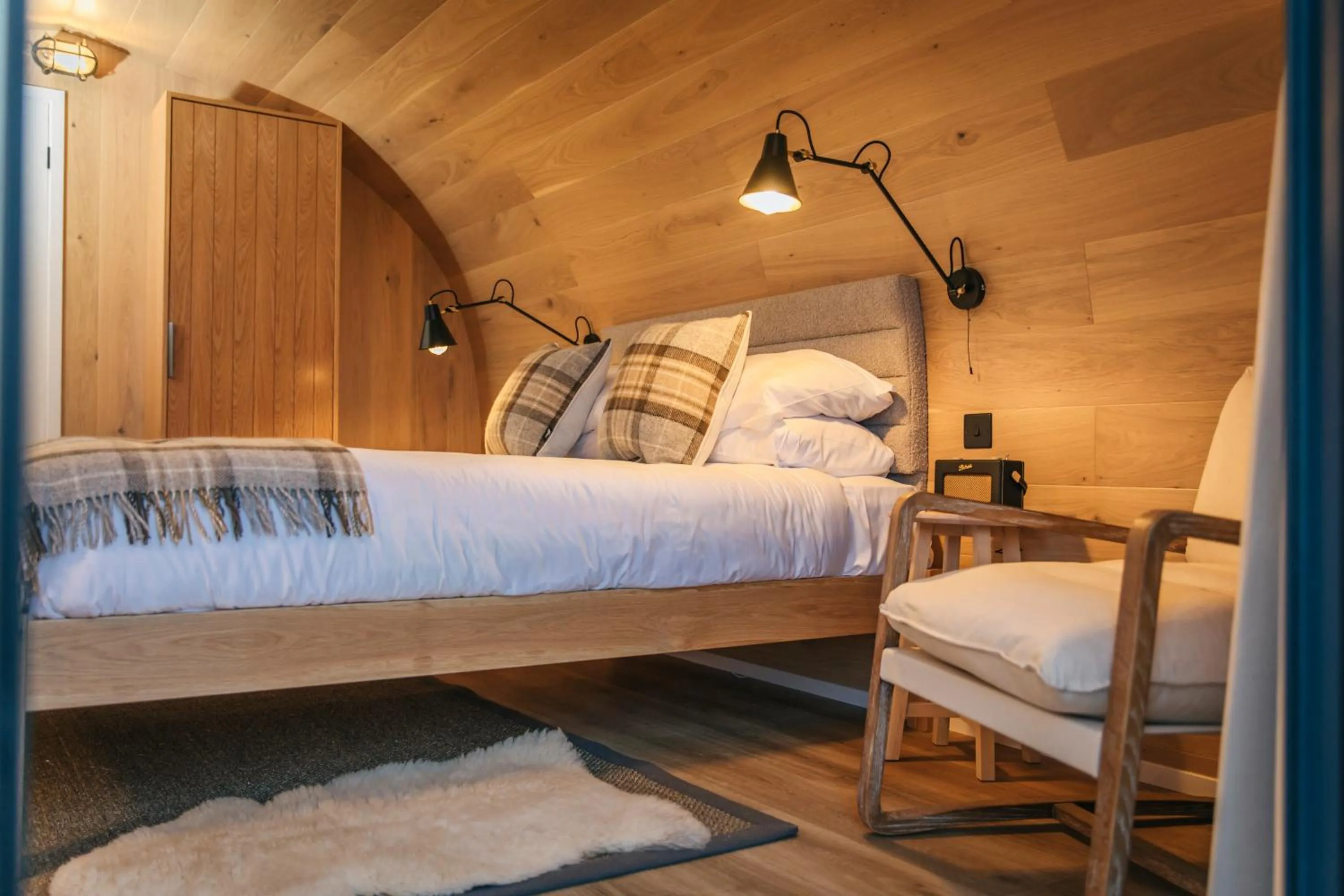 Bedroom, Bed in Bracken Hide Hotel
