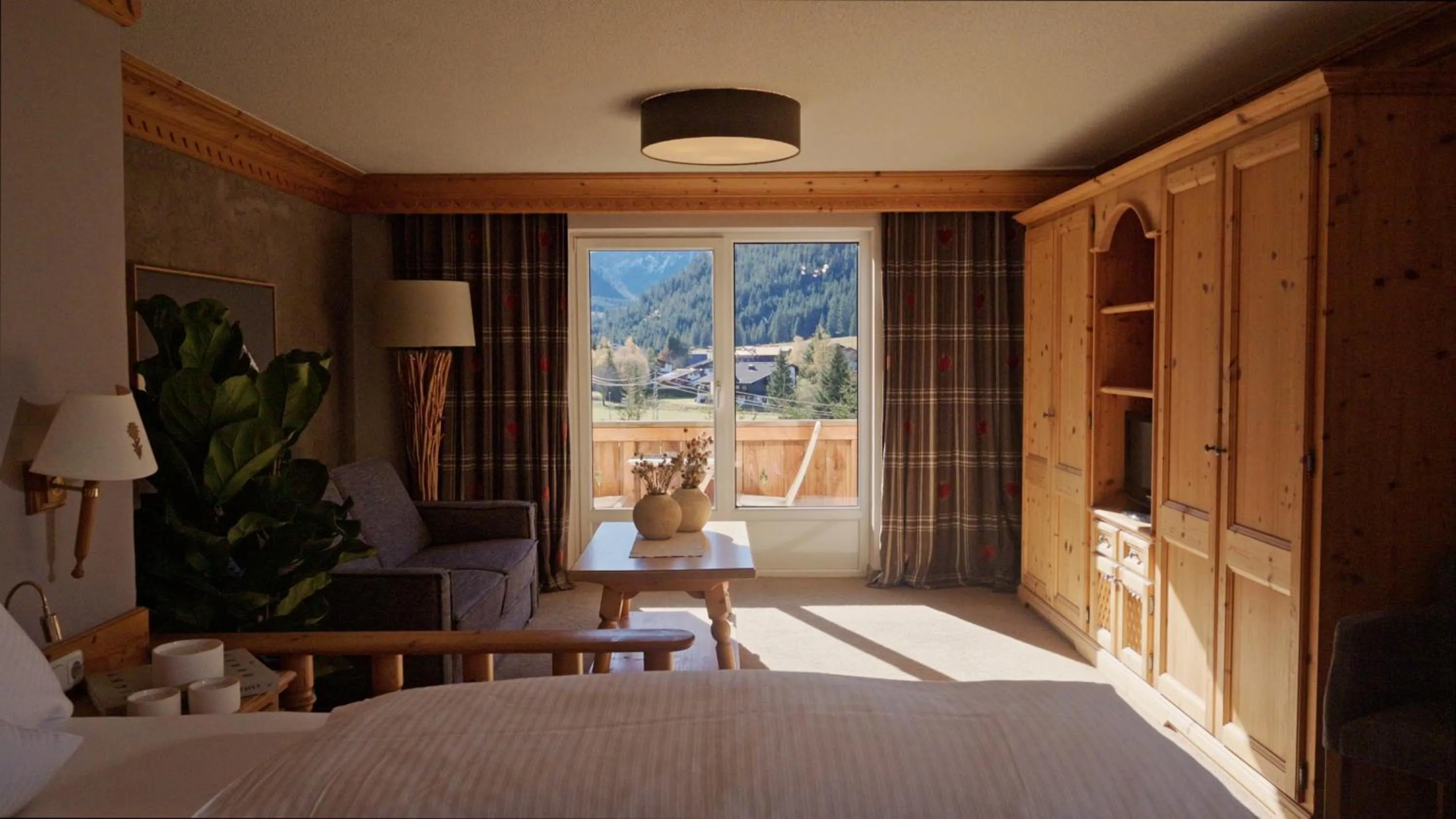 Bed in Hotel Hohenfels