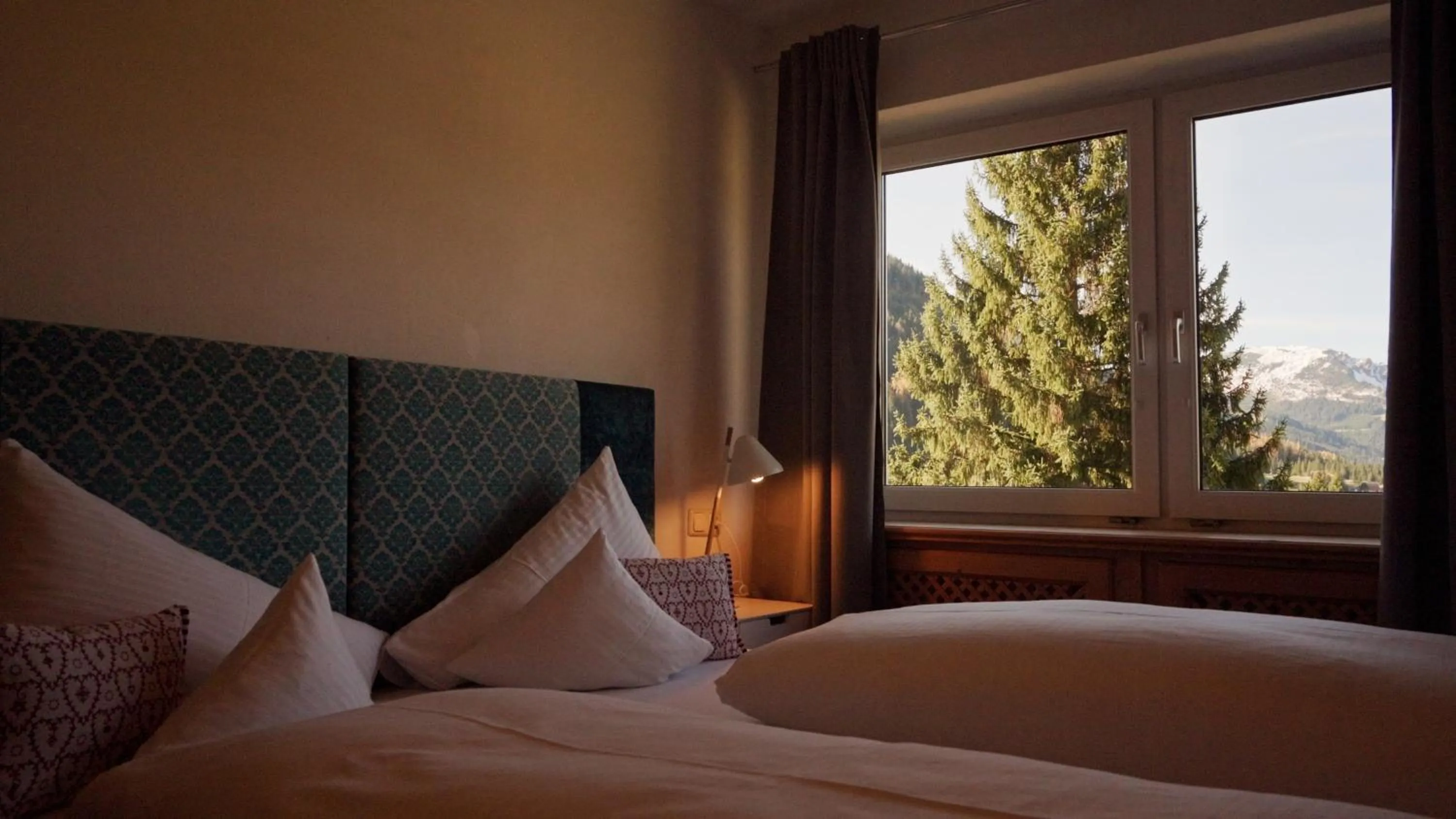 Bed in Hotel Hohenfels