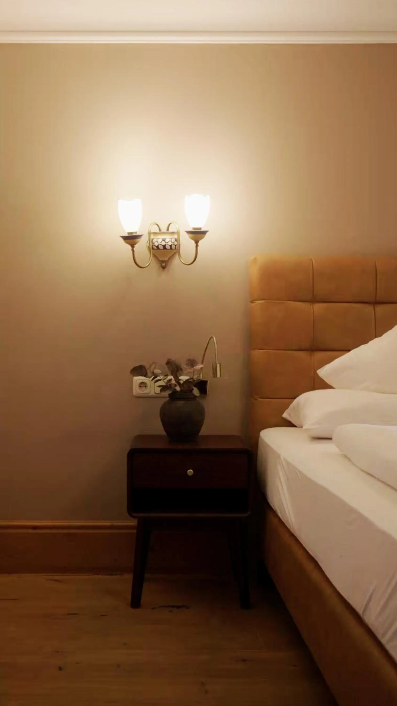 Bed in Hotel Hohenfels