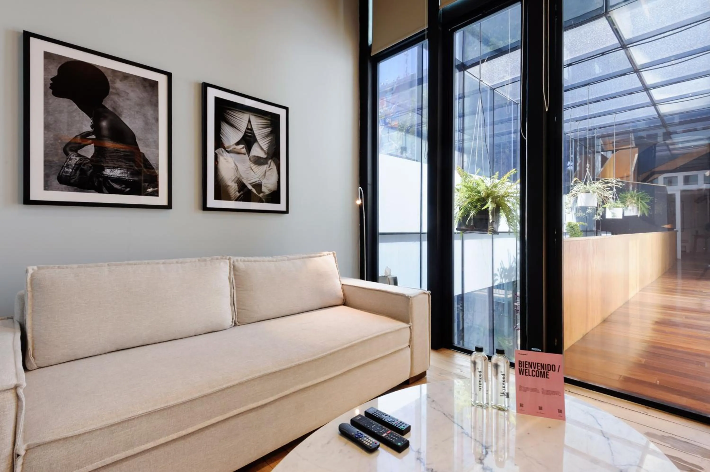 Living room in Casa Wynwood Roma Norte