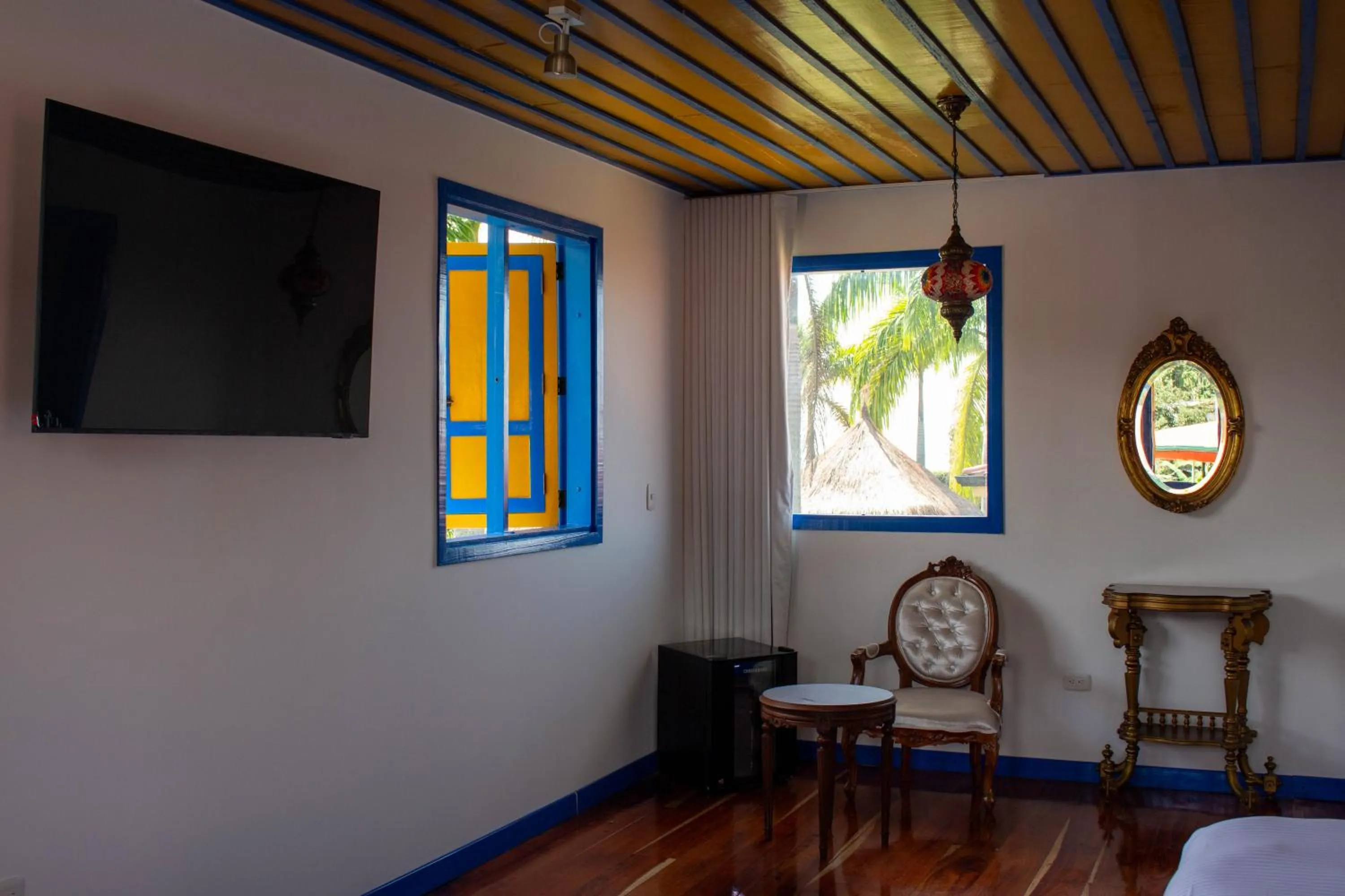 Seating area in Atardeceres del Cafe