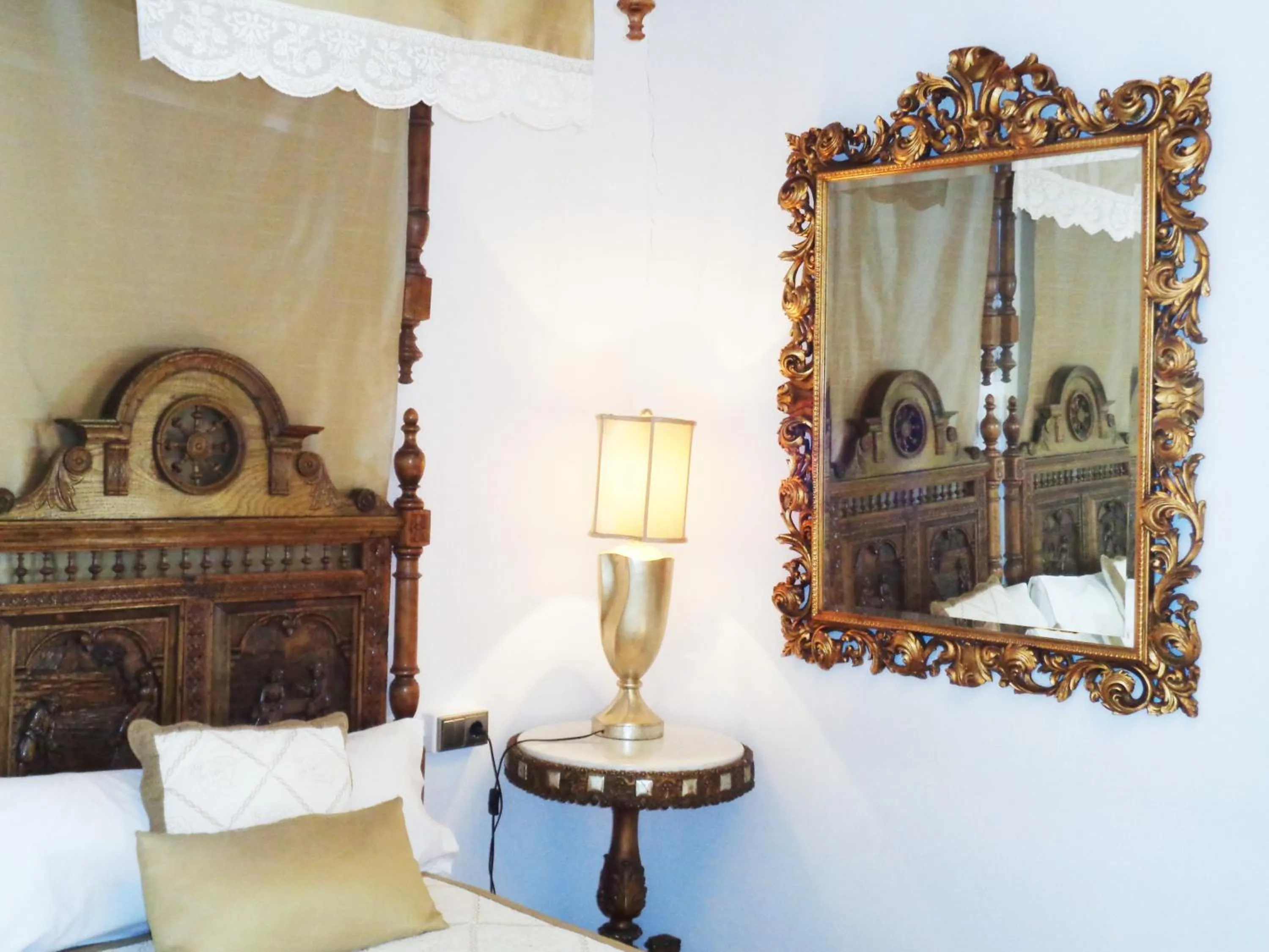 Decorative detail in Hotel Boutique Nueve Leyendas