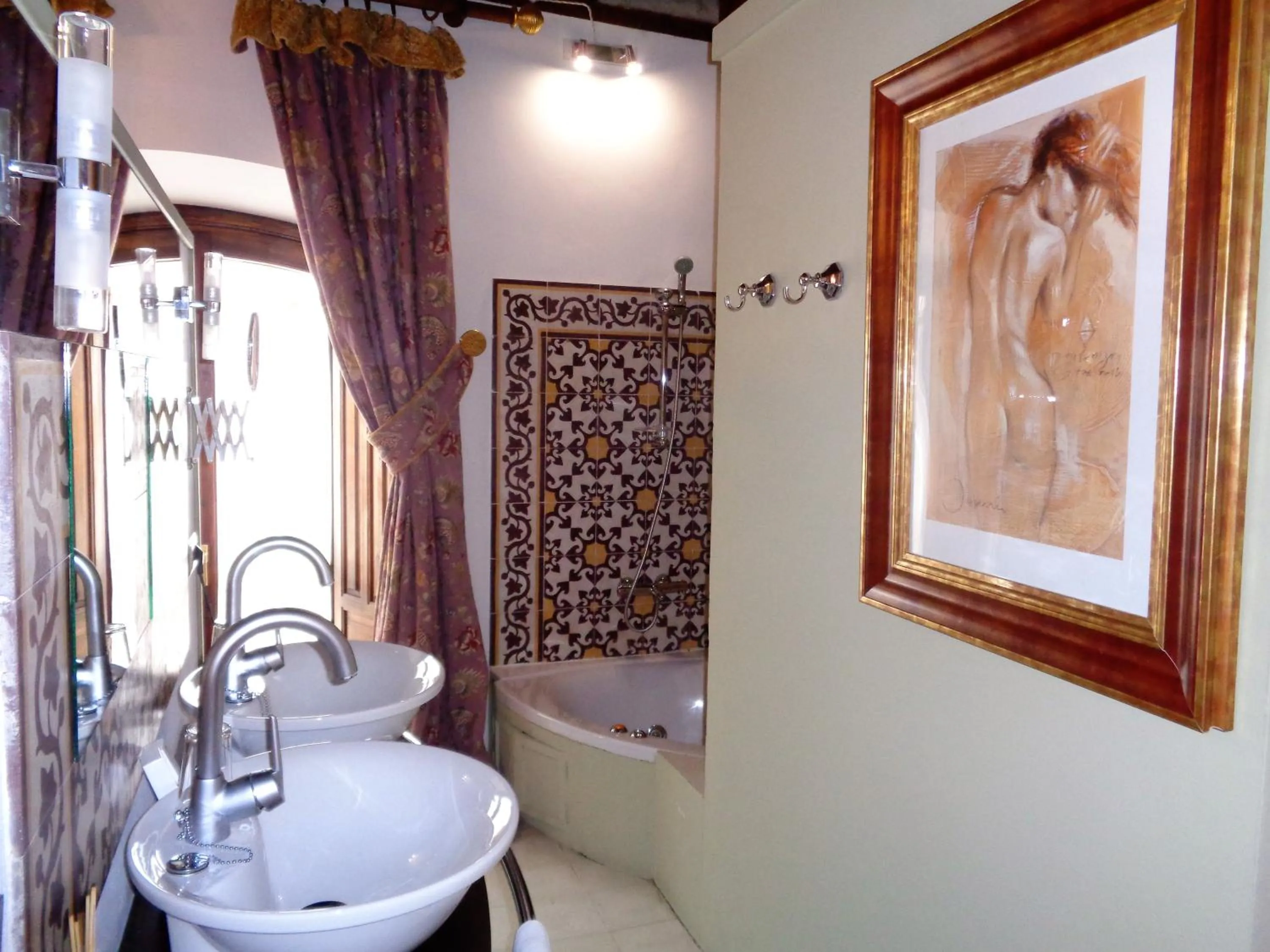 Decorative detail in Hotel Boutique Nueve Leyendas