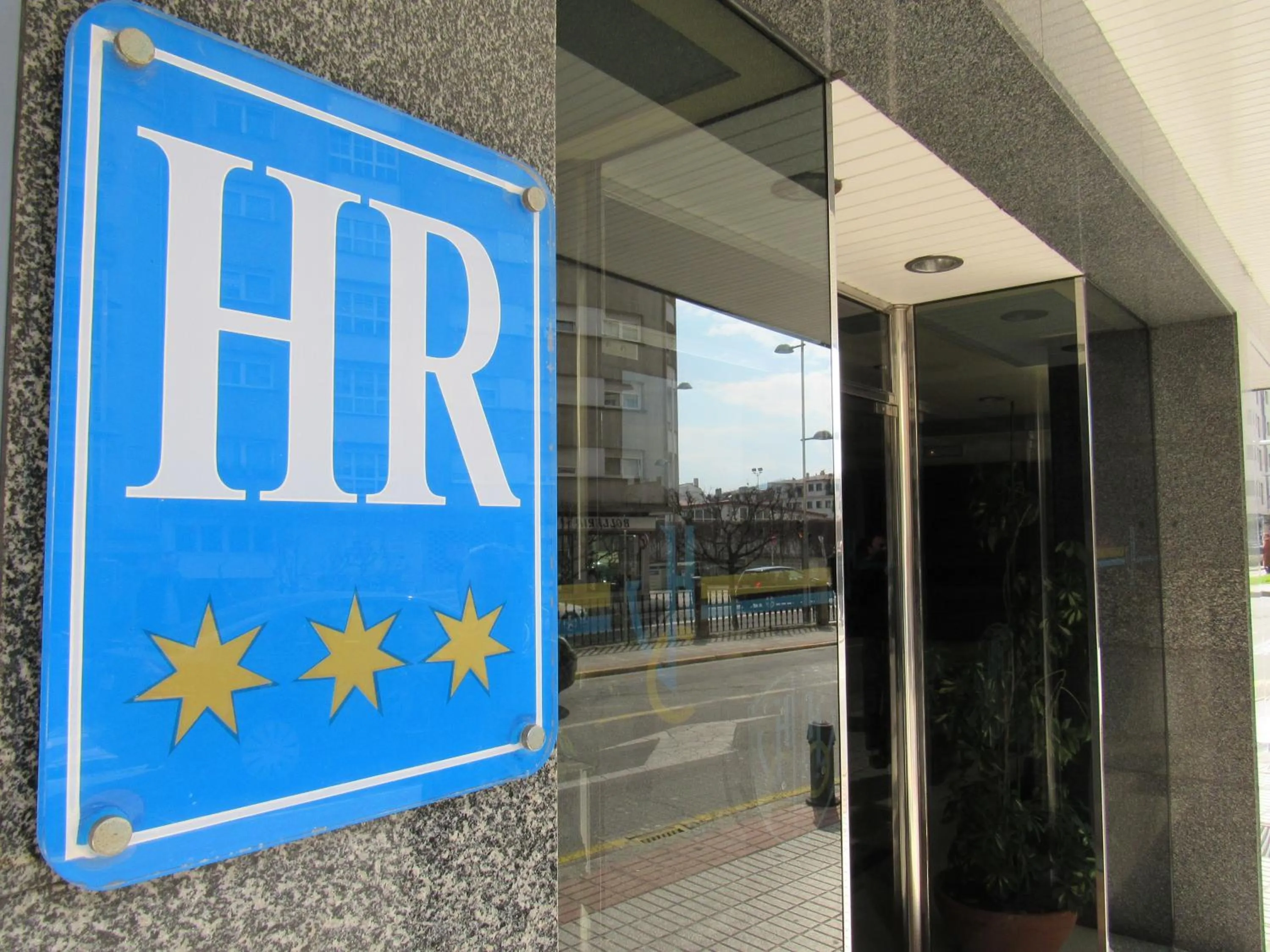 Facade/entrance in Hotel Virgen del Camino Pontevedra