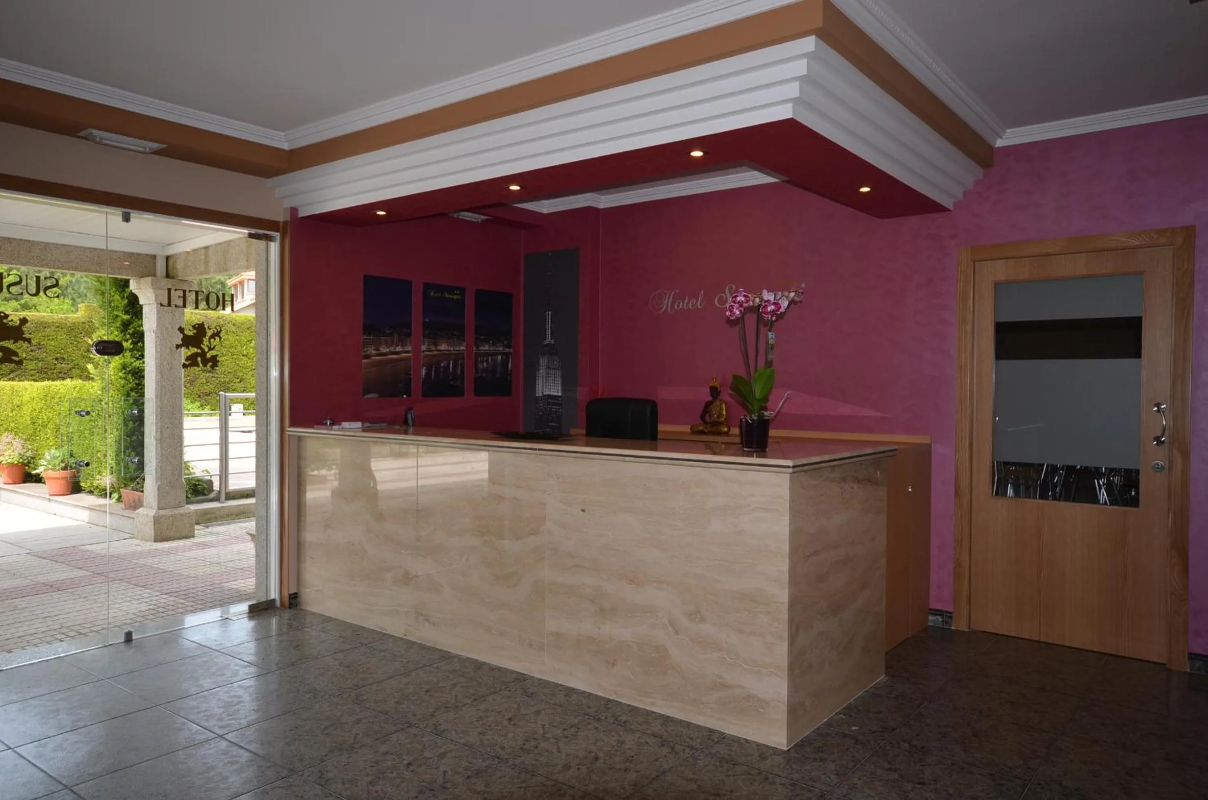 Lobby or reception in Hotel Susuqui