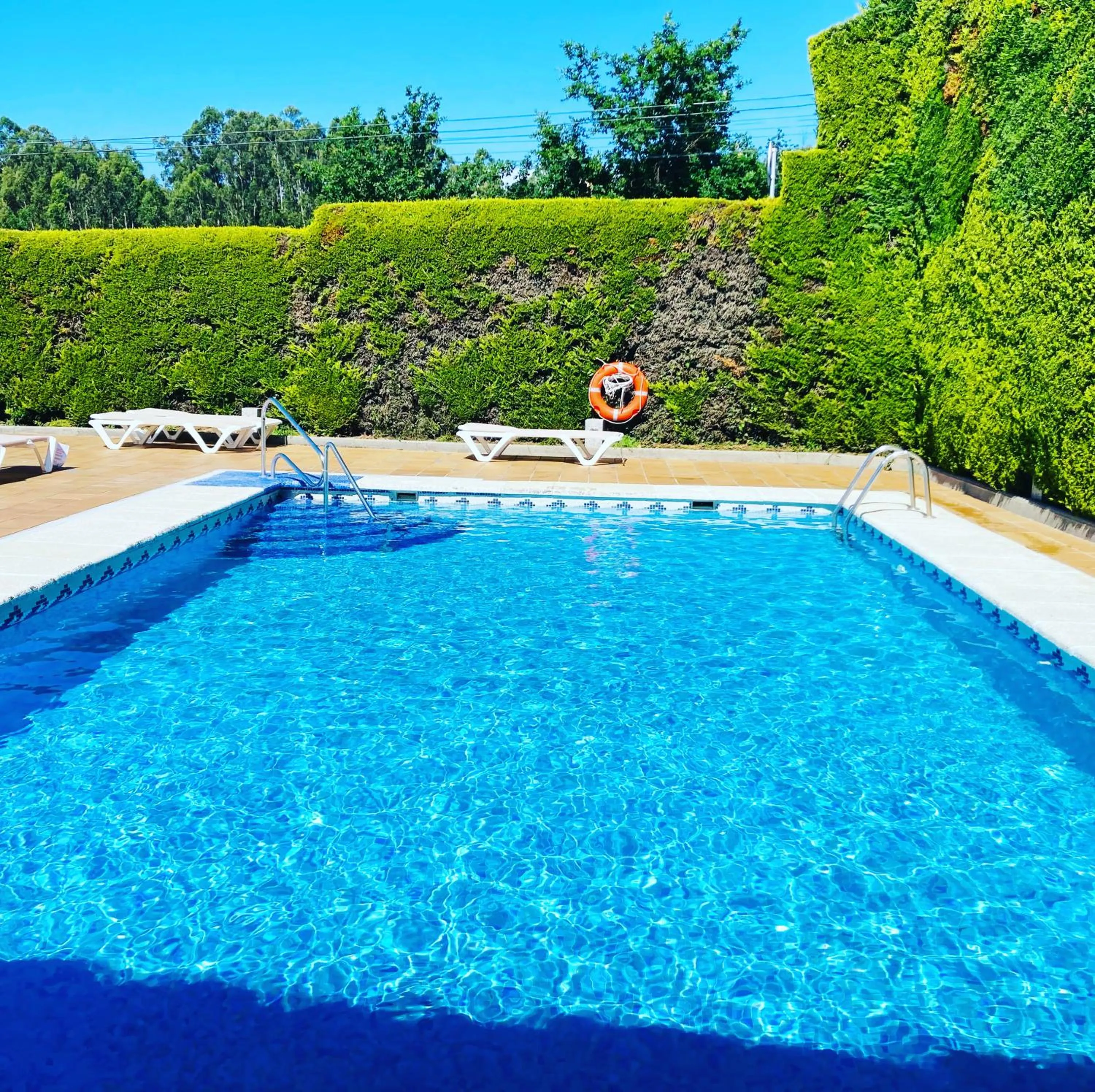 Swimming pool in Hotel Susuqui