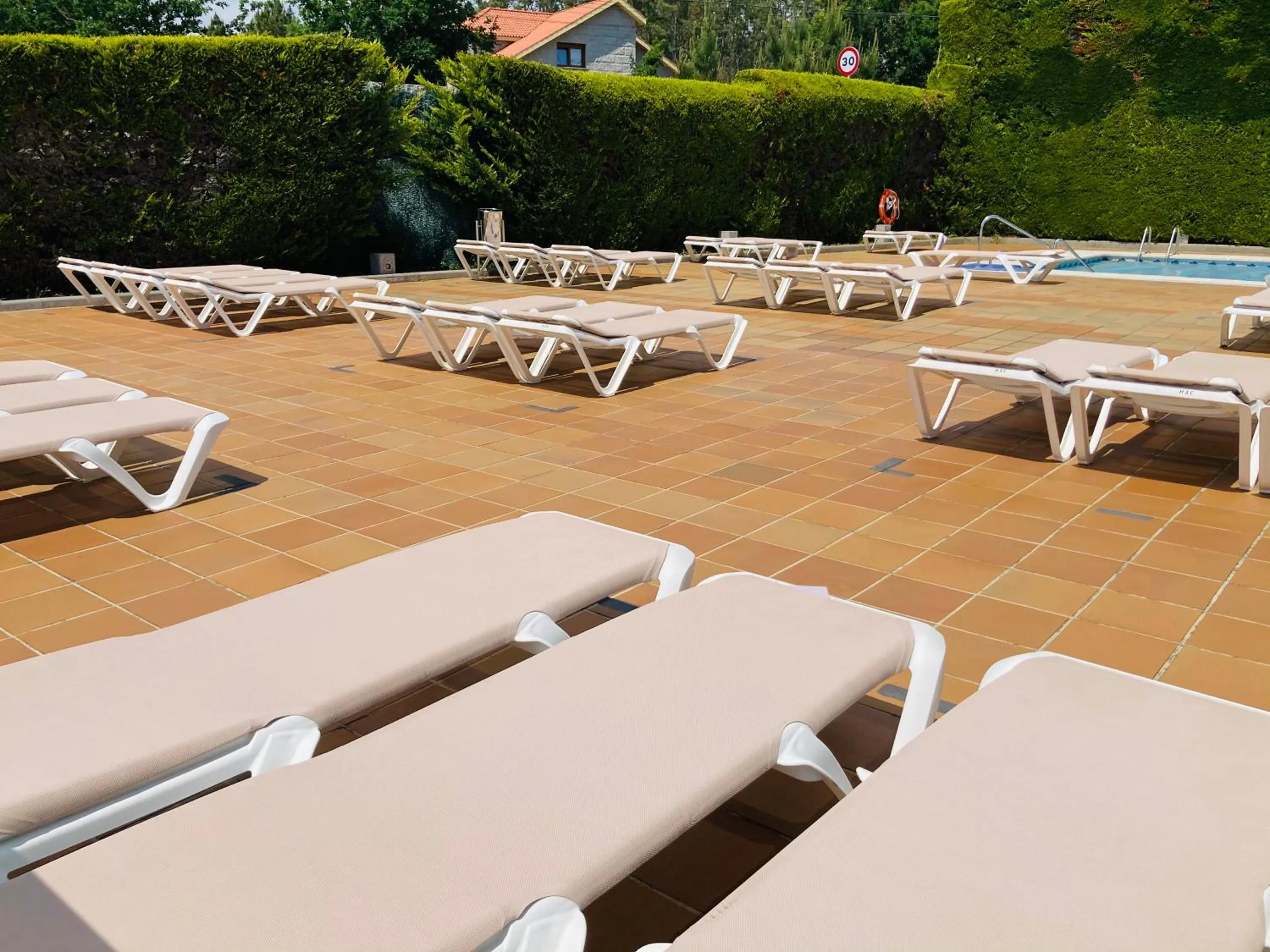 Swimming pool in Hotel Susuqui