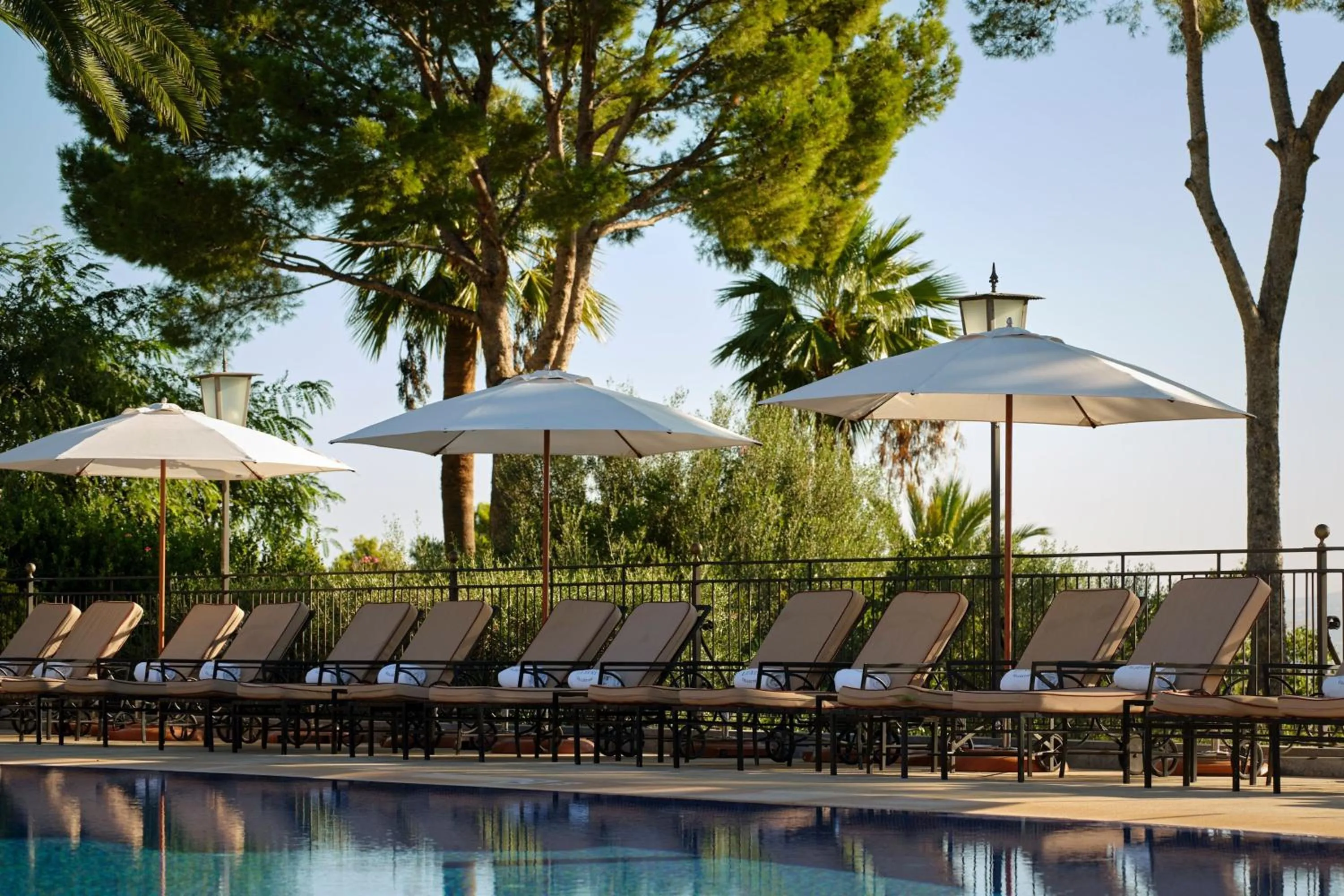 Swimming pool in Castillo Hotel Son Vida, a Luxury Collection Hotel, Mallorca