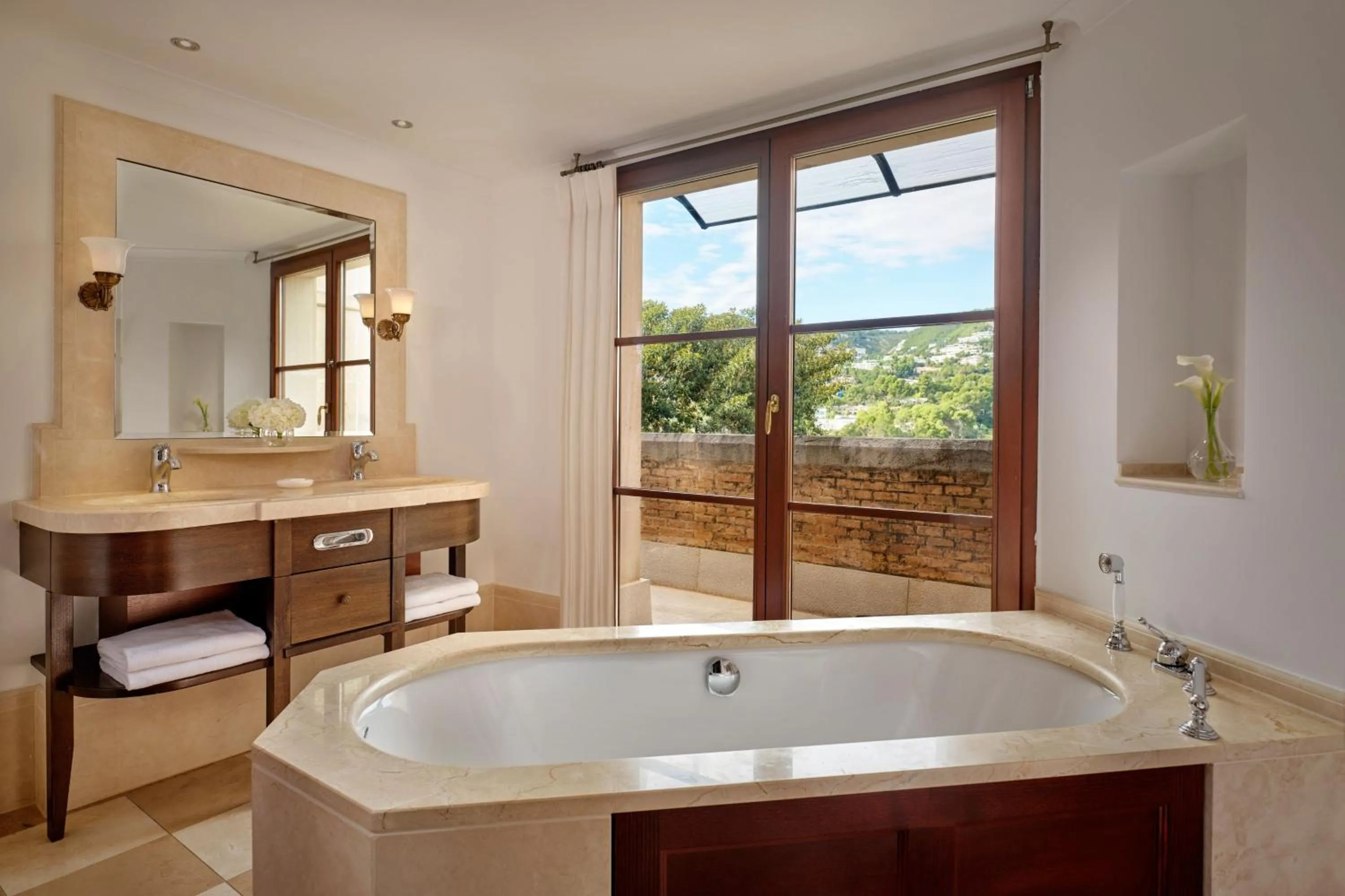 Bathroom in Castillo Hotel Son Vida, a Luxury Collection Hotel, Mallorca