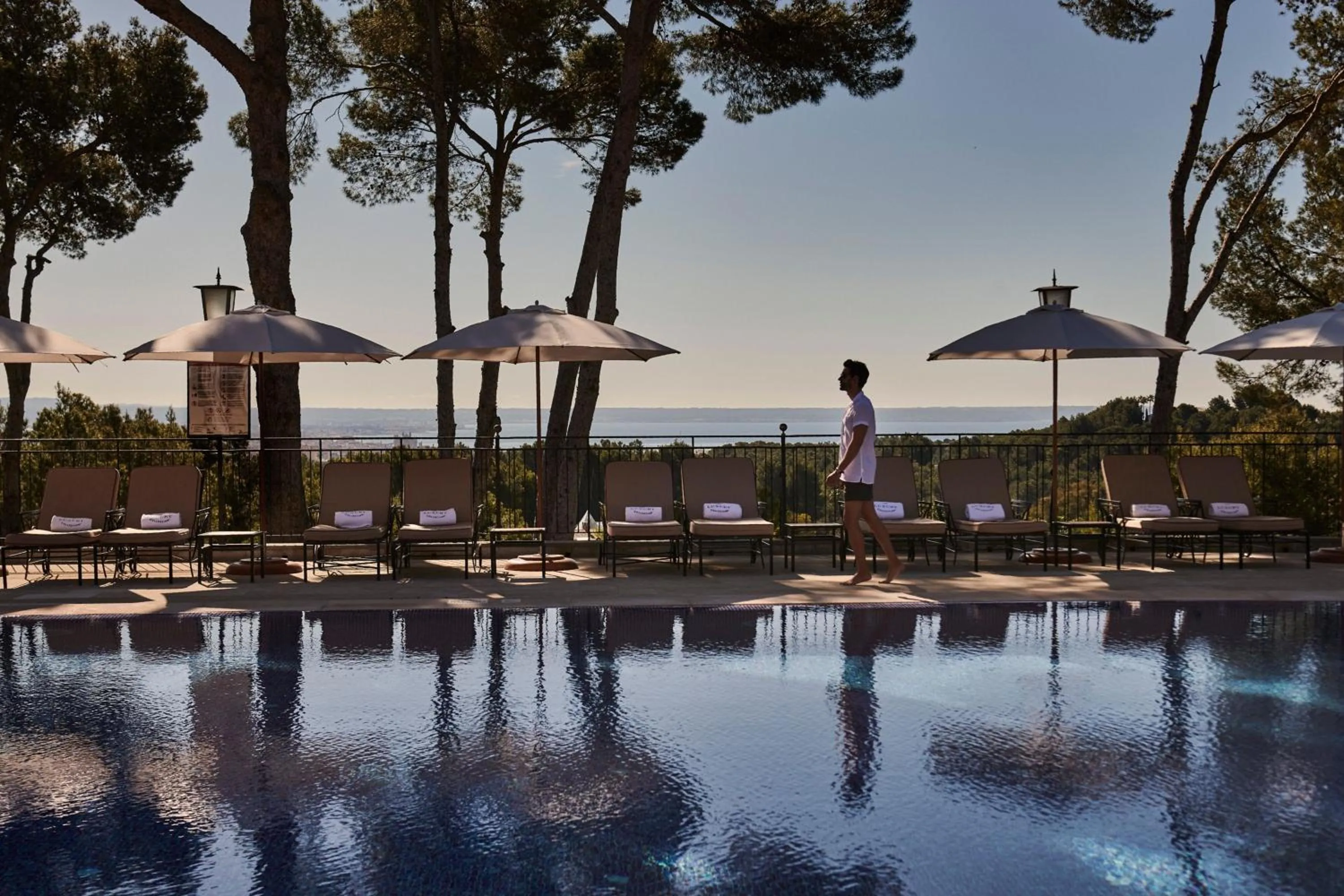 Swimming pool in Castillo Hotel Son Vida, a Luxury Collection Hotel, Mallorca