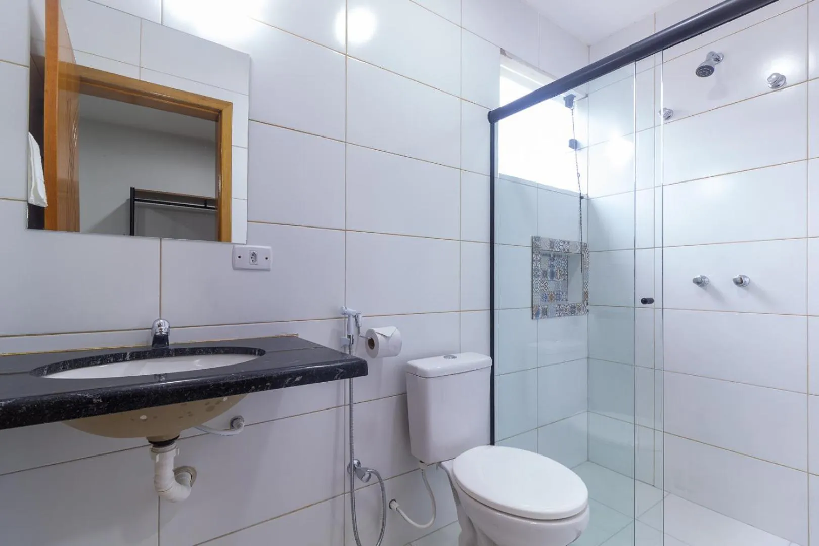 Shower in Pousada Lagoa Azul