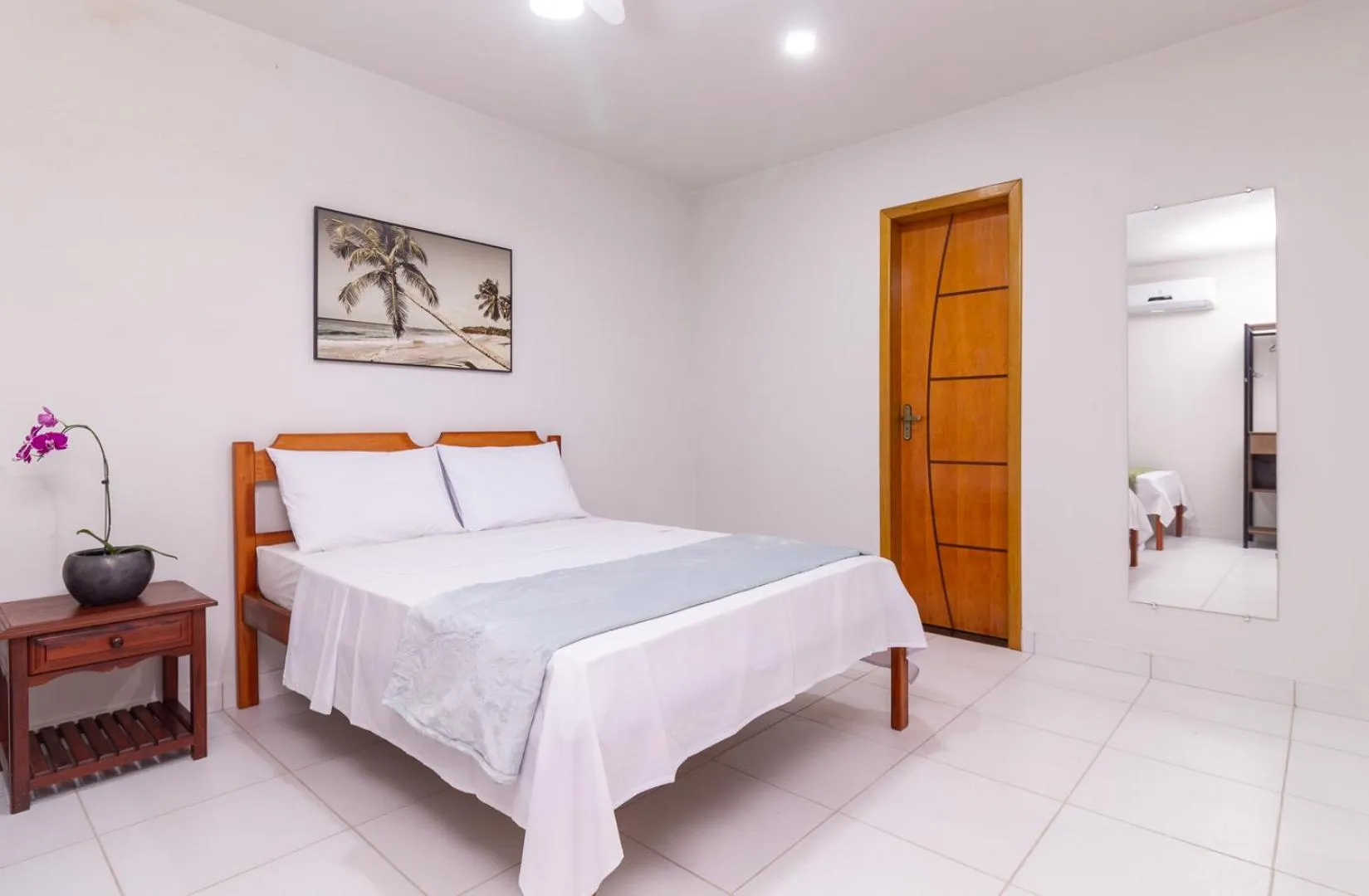 Bed in Pousada Lagoa Azul