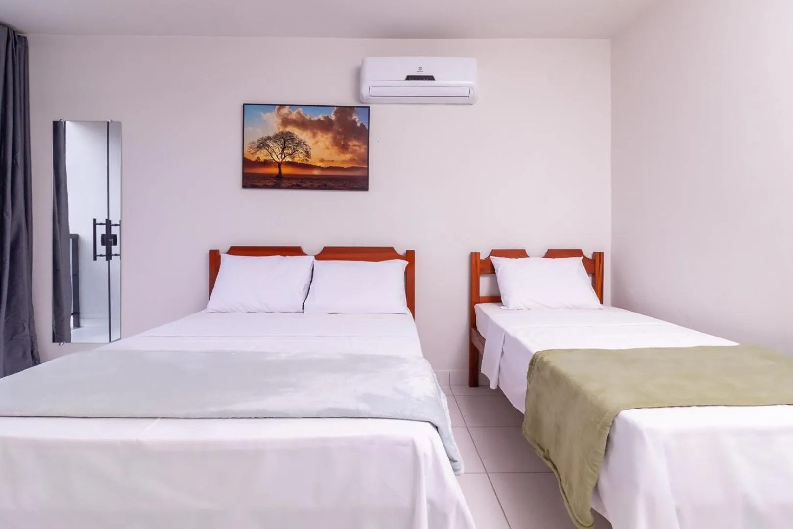 Bed in Pousada Lagoa Azul