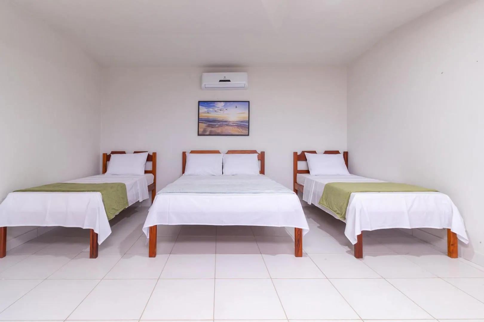 Bed in Pousada Lagoa Azul