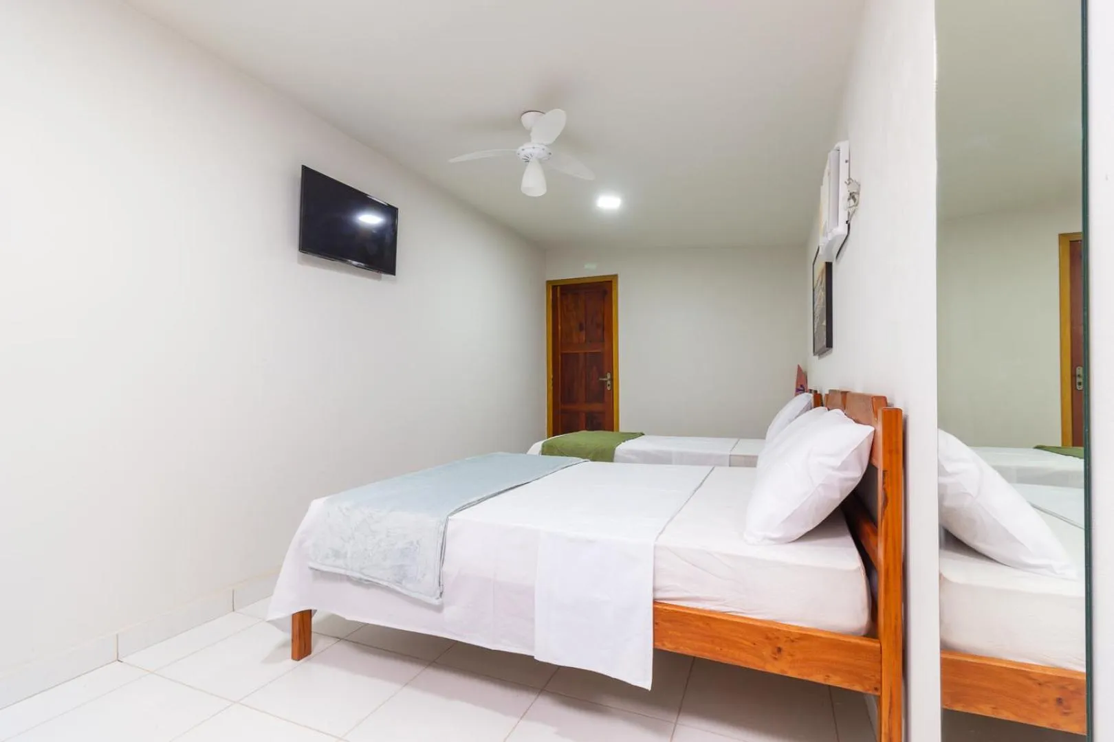 Bed in Pousada Lagoa Azul