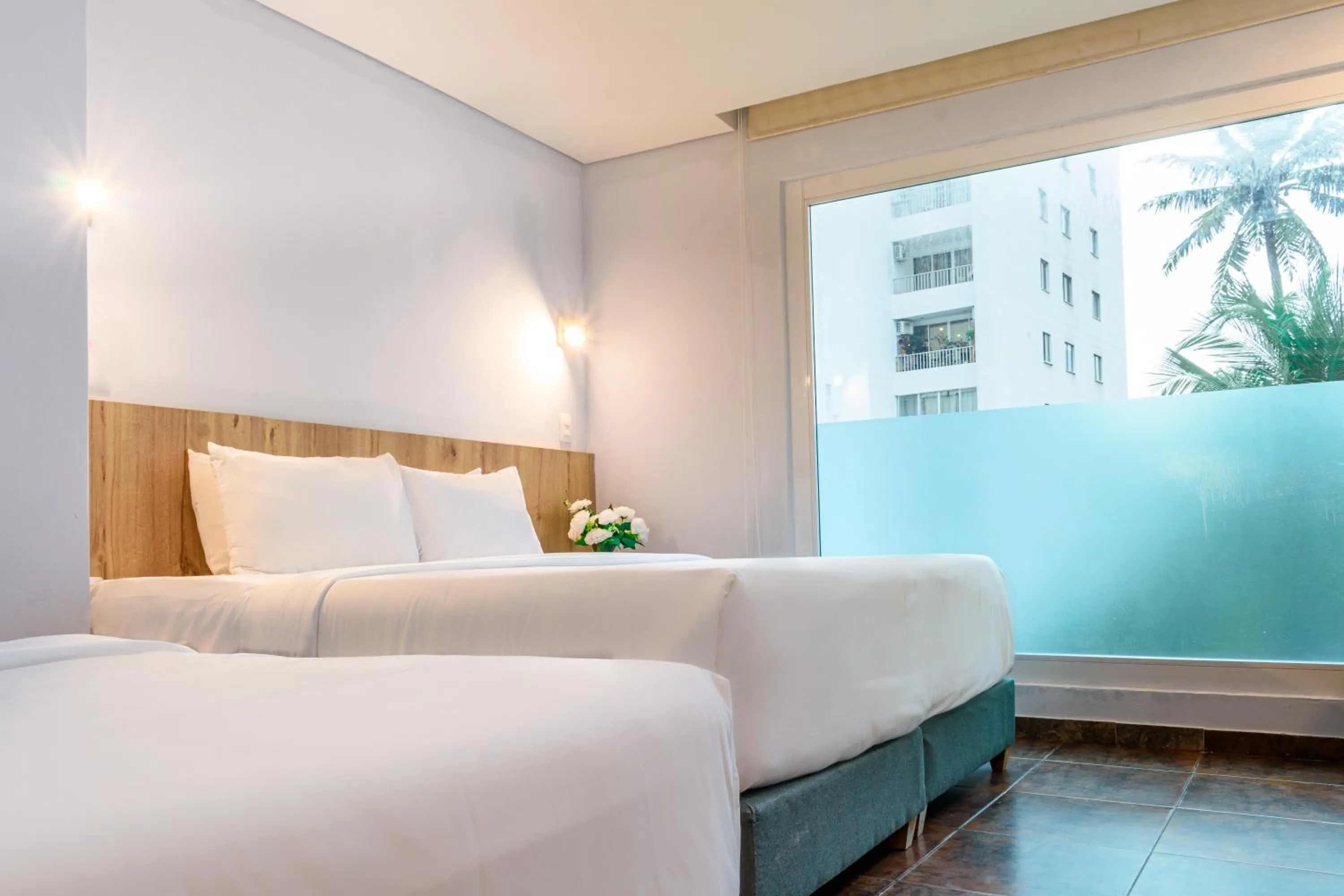 Bed in Hotel Caribbean Cartagena