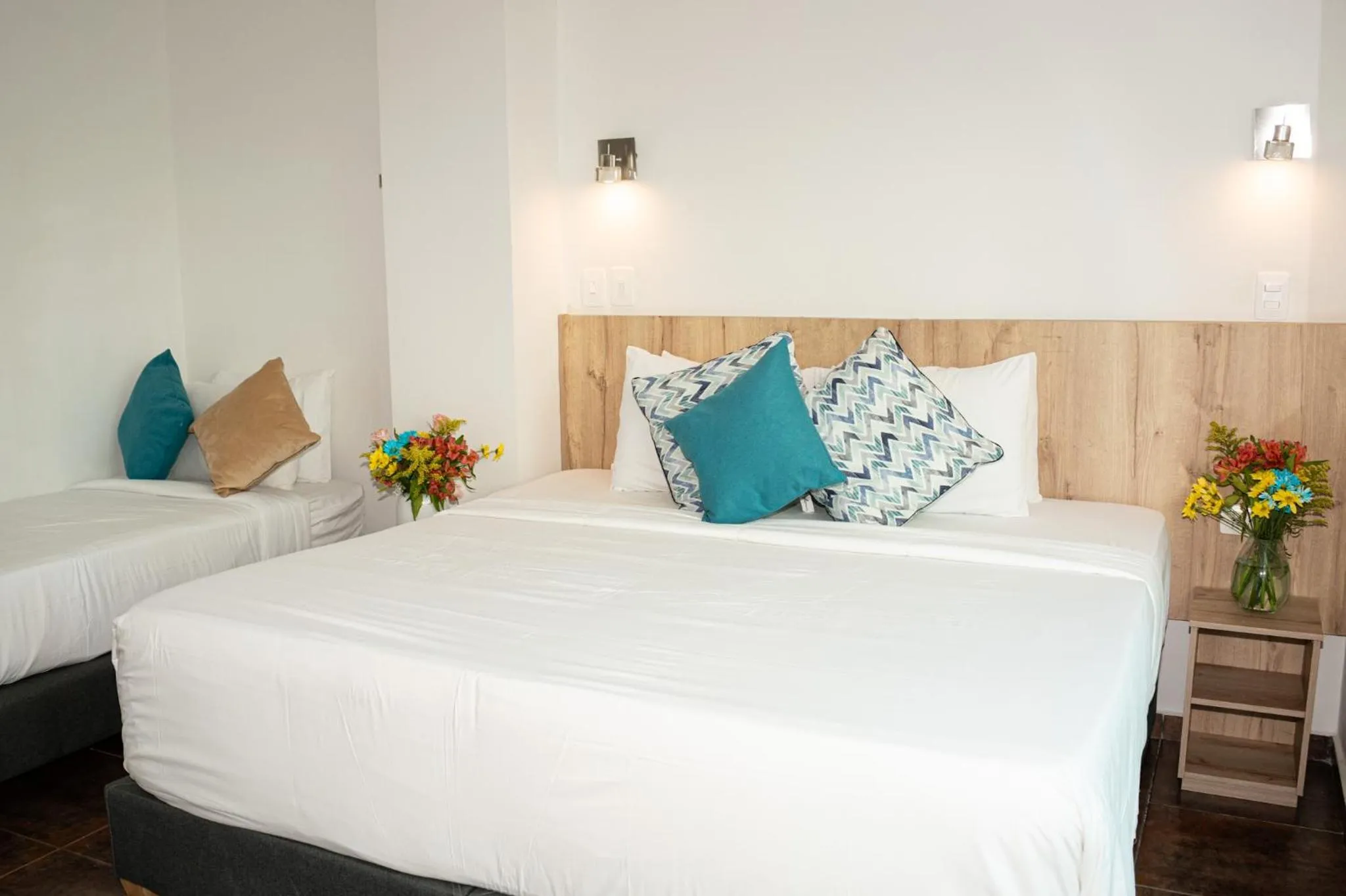 Bed in Hotel Caribbean Cartagena