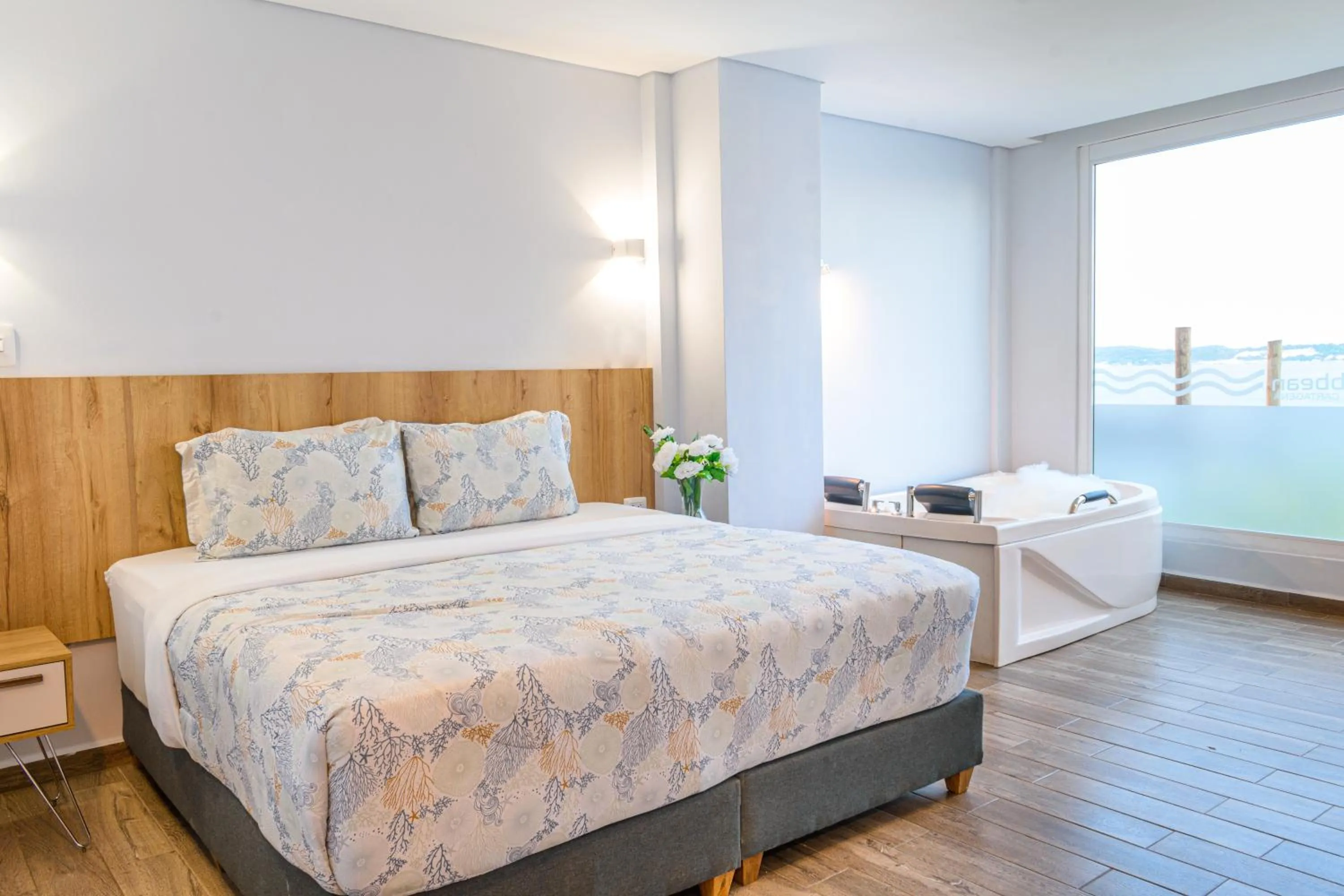 Bed in Hotel Caribbean Cartagena