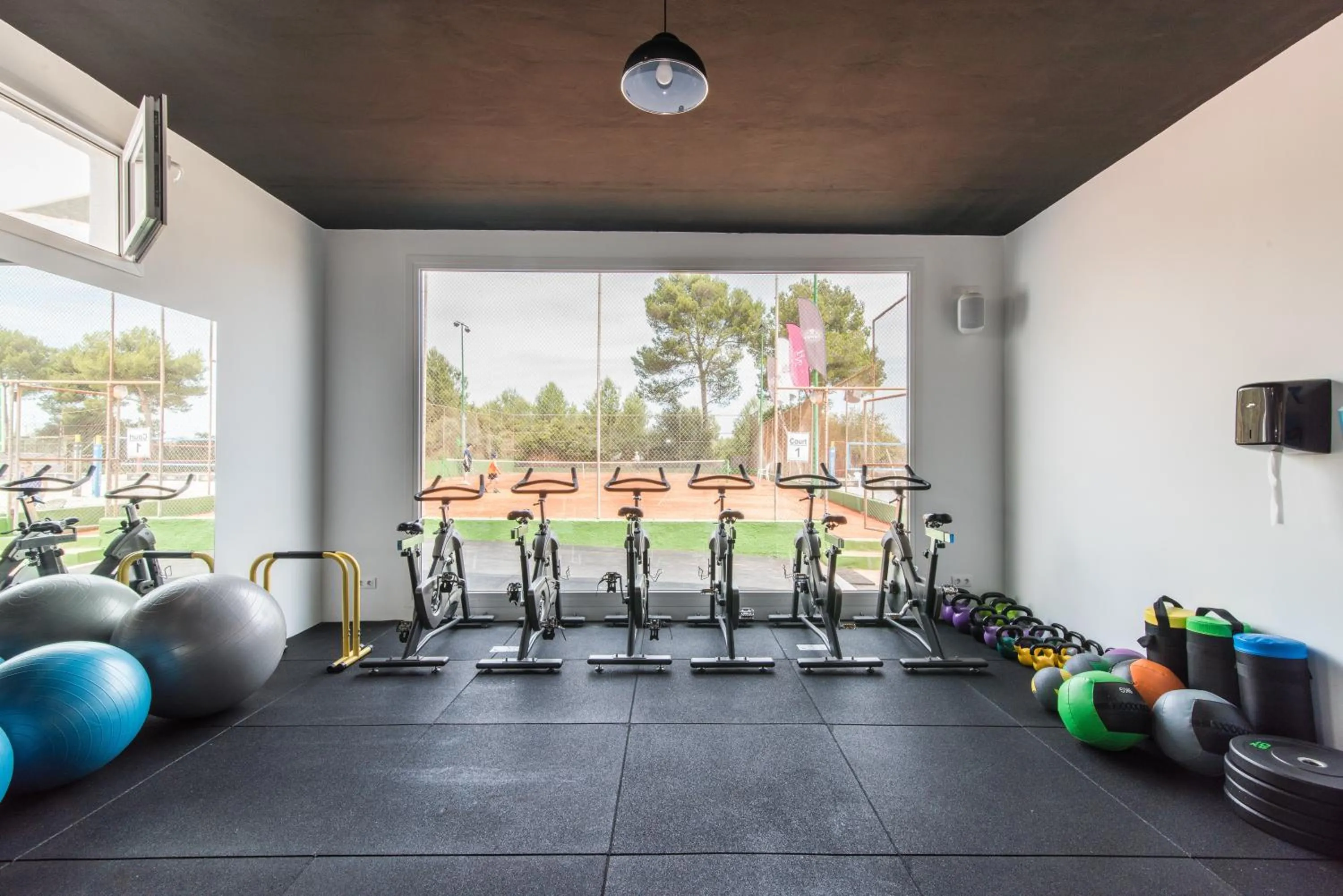 Fitness centre/facilities in Hotel Na Taconera
