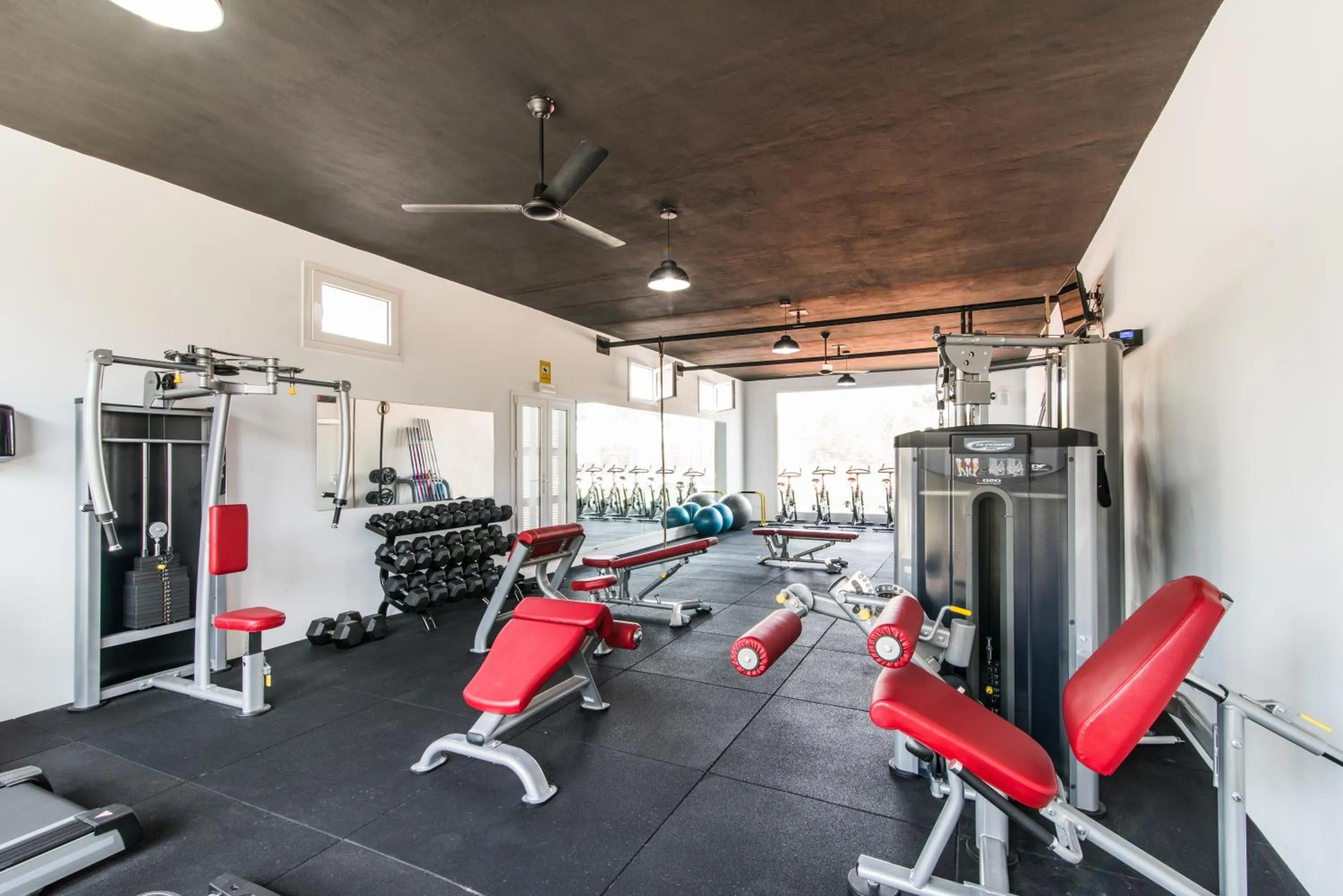 Fitness centre/facilities in Hotel Na Taconera