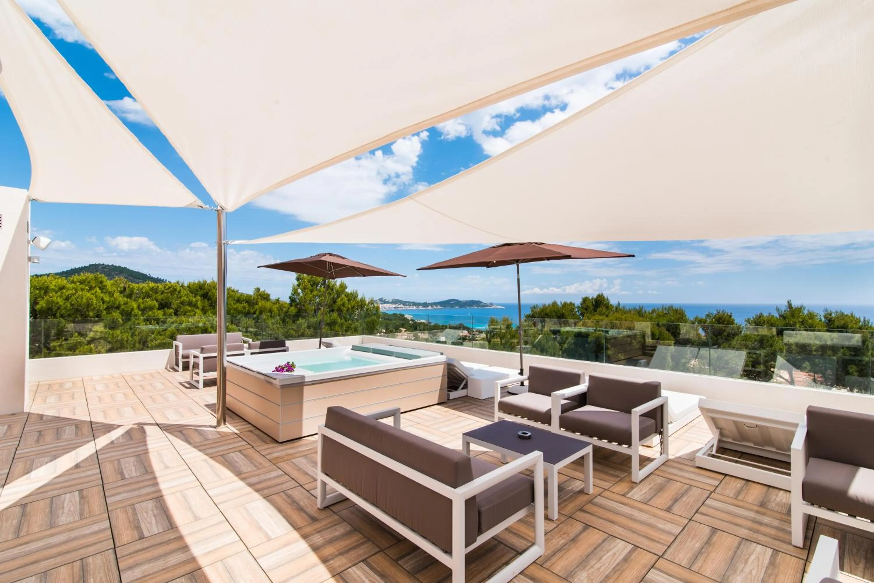 Sea view in Hotel Na Taconera