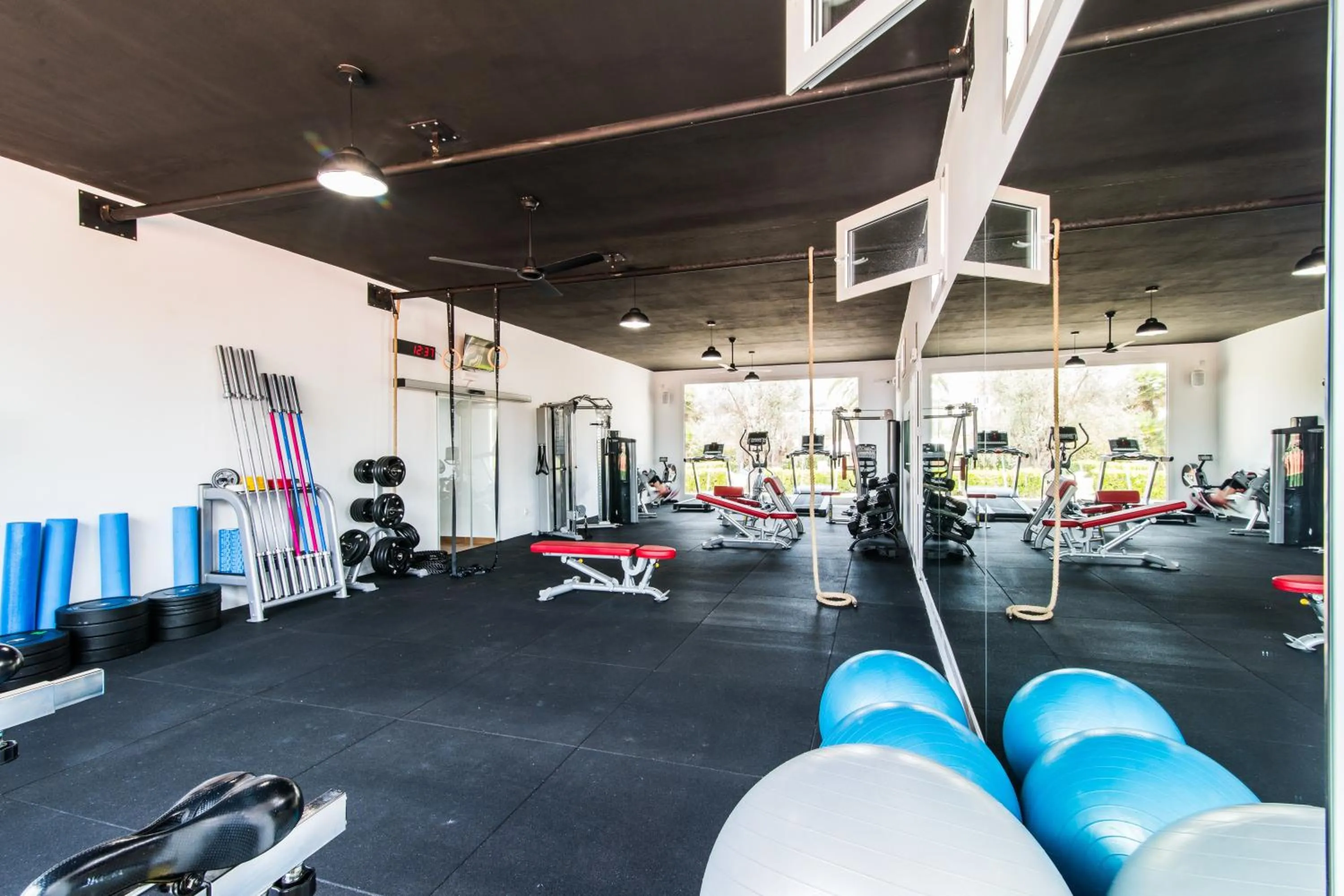 Fitness centre/facilities in Hotel Na Taconera
