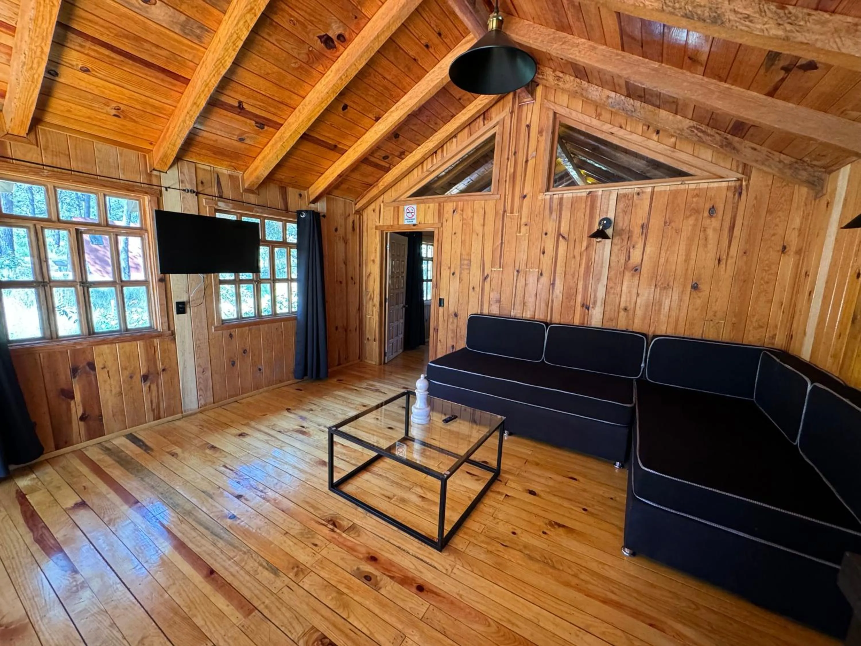 Living room in PINE TREE Mazamitla Hotel Boutique & Cabañas