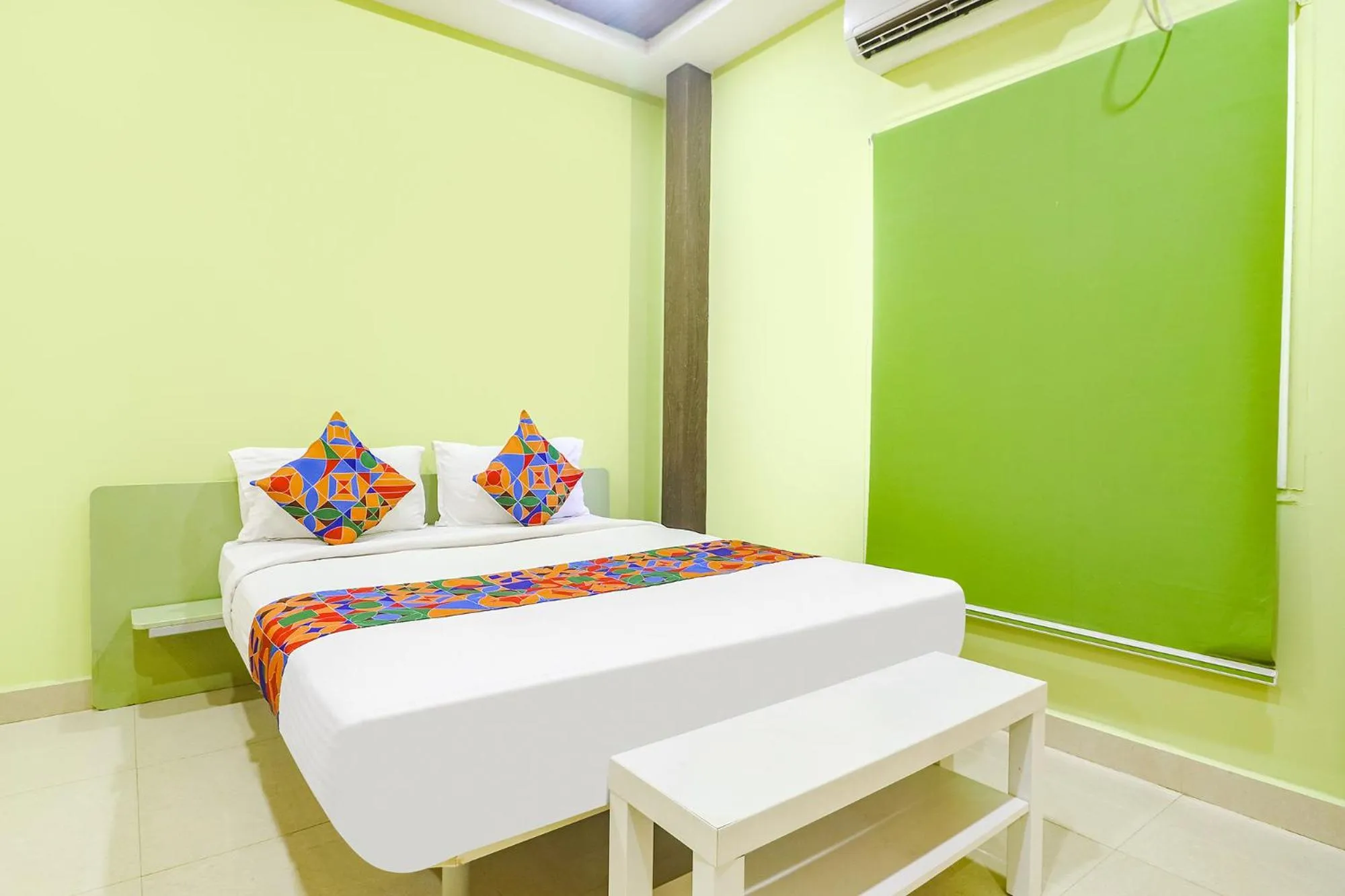 Bed in FabExpress Airport Stay Inn - Nr Hyderabad Airport