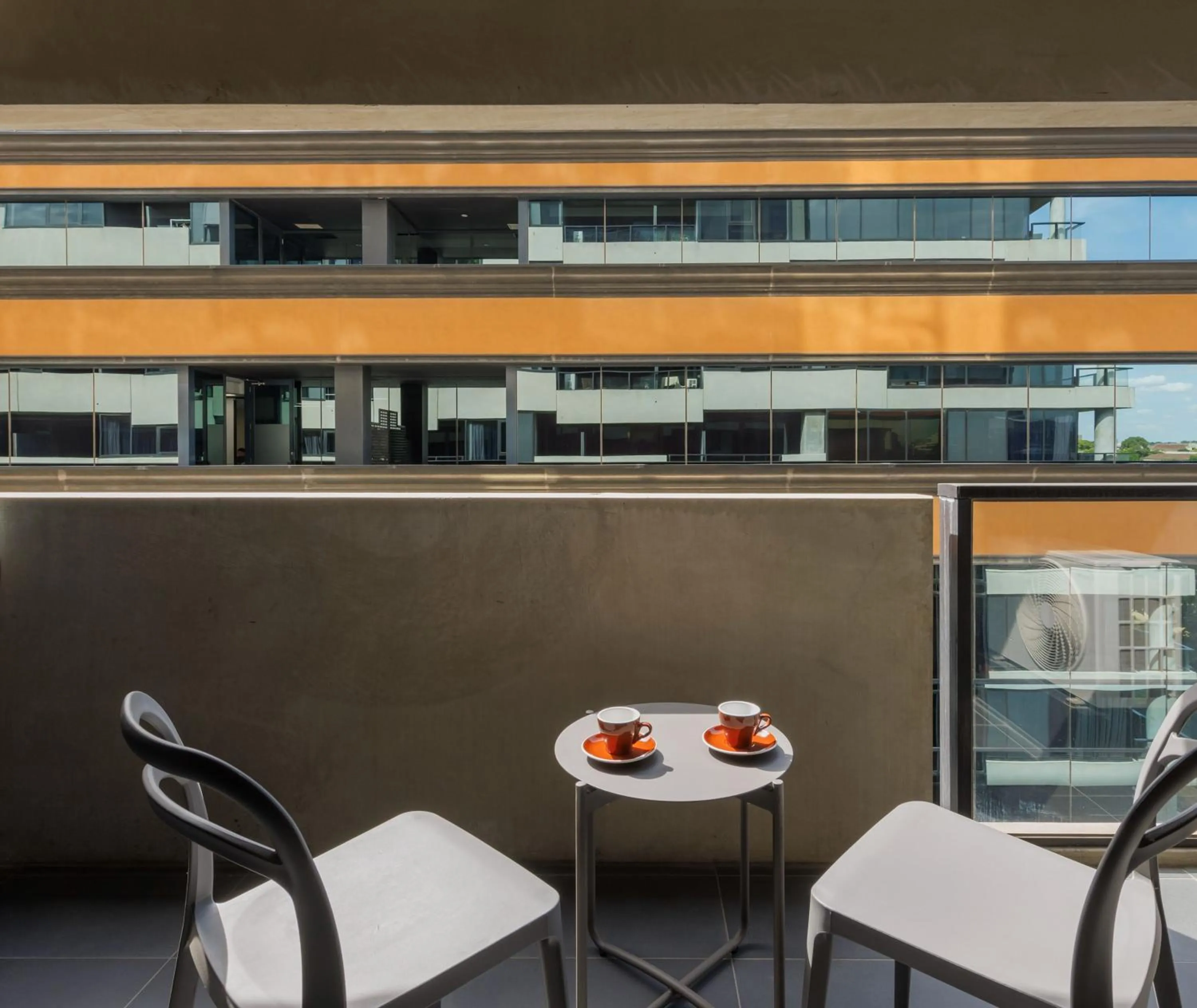 Balcony/Terrace in Oaks Melbourne St Kilda Road Hotel