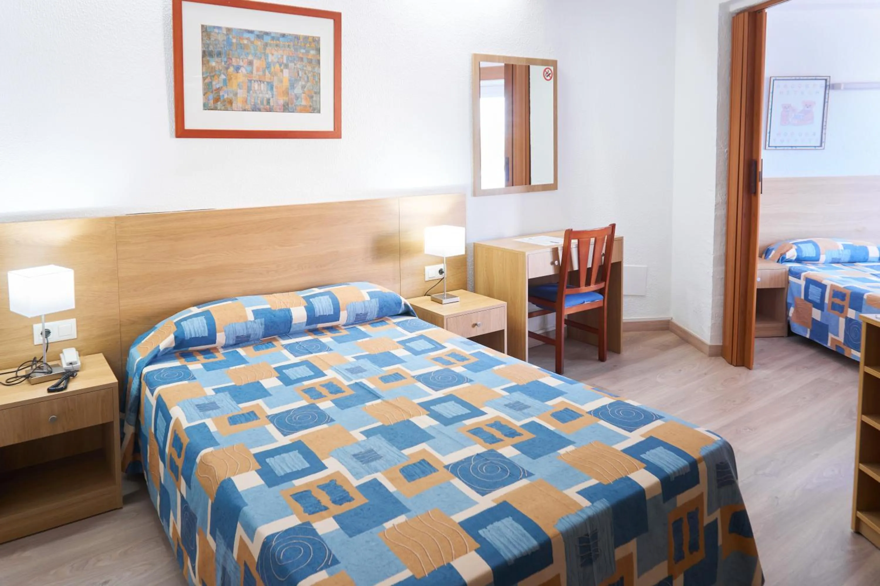 Bed in Nautilus Hotel