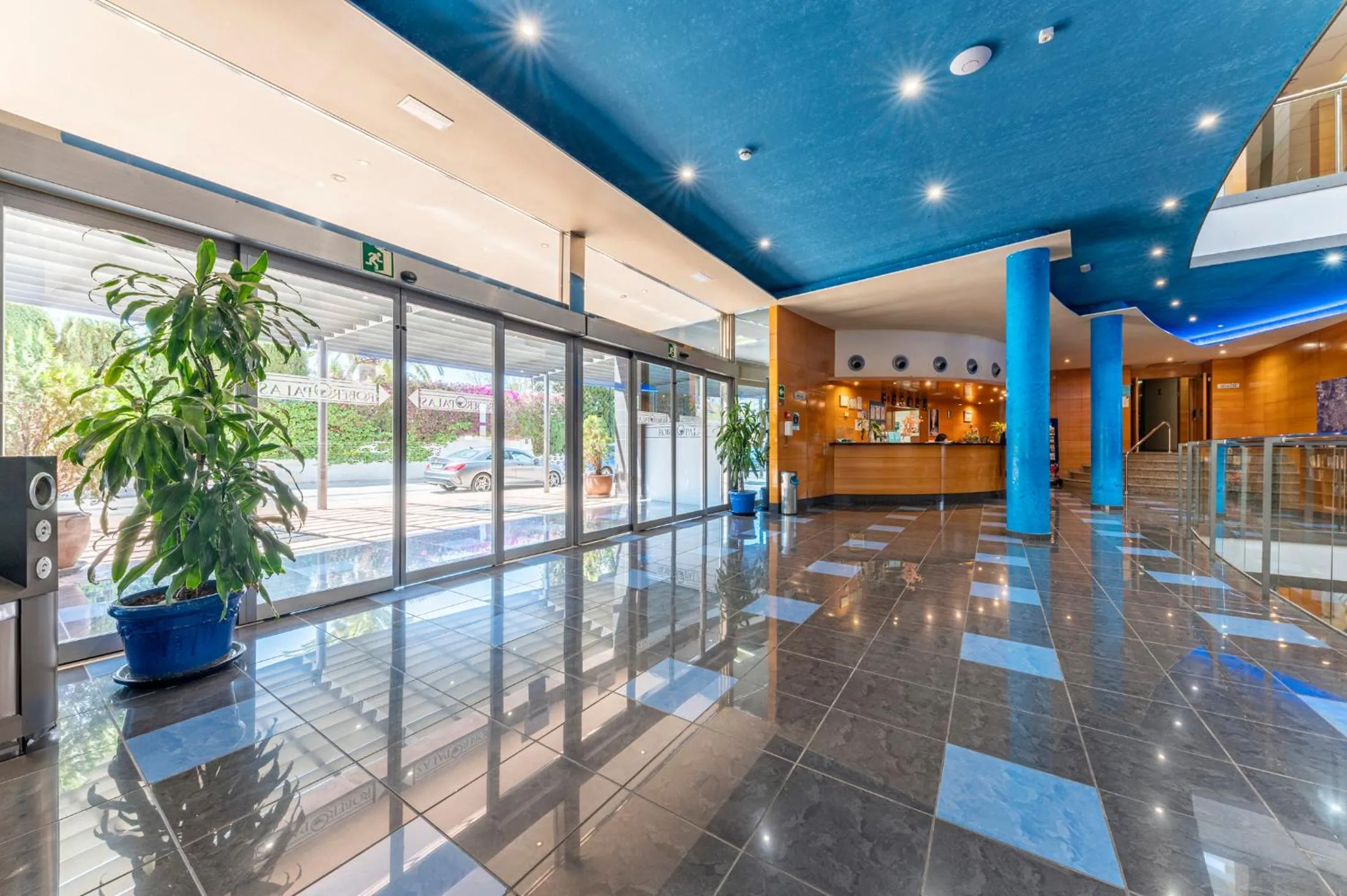 Lobby or reception in Hotel Rober Palas