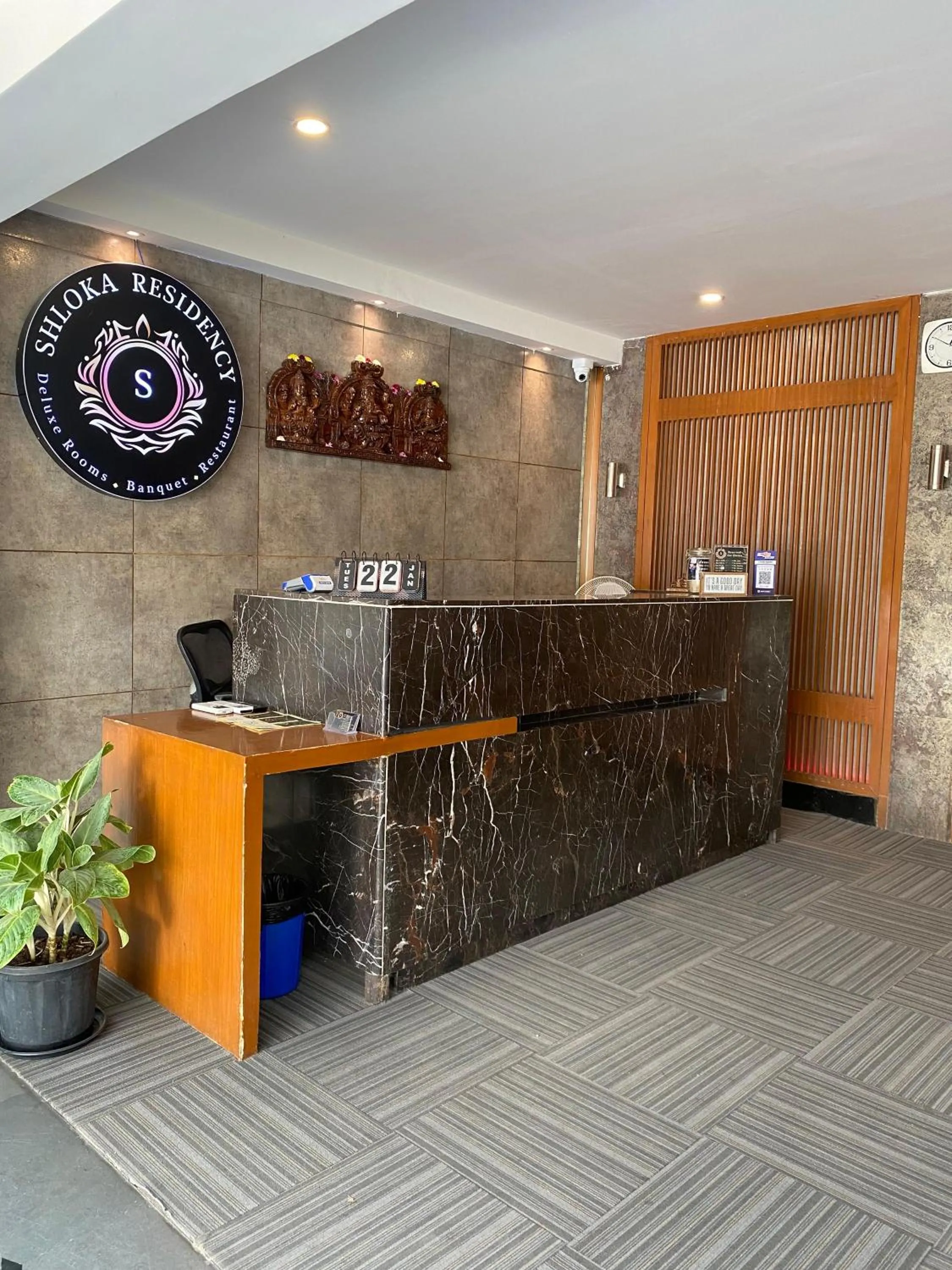 Lobby or reception in SHLOKA RESIDENCY