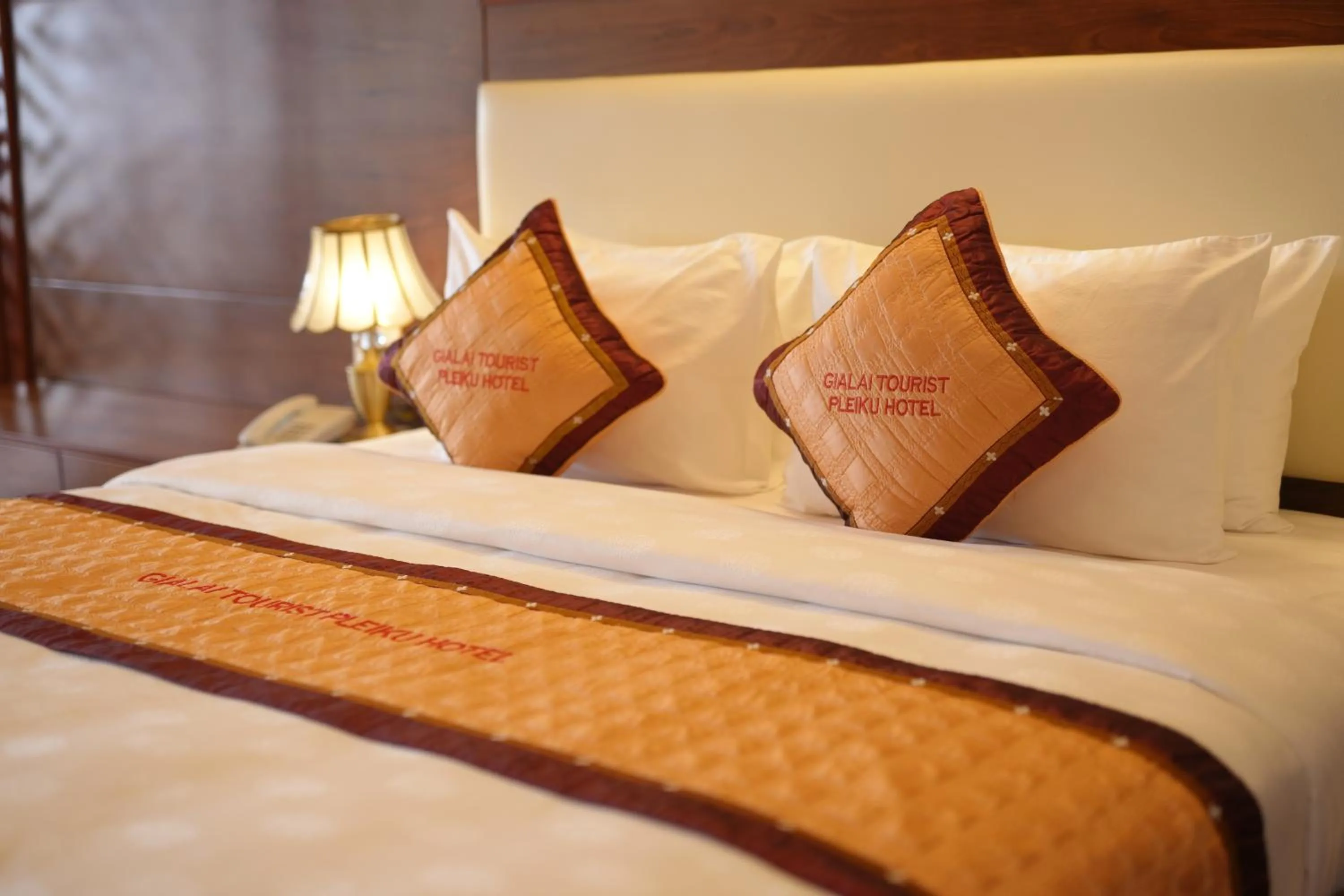Bed in Pleiku Hotel by Gia Lai Tourist