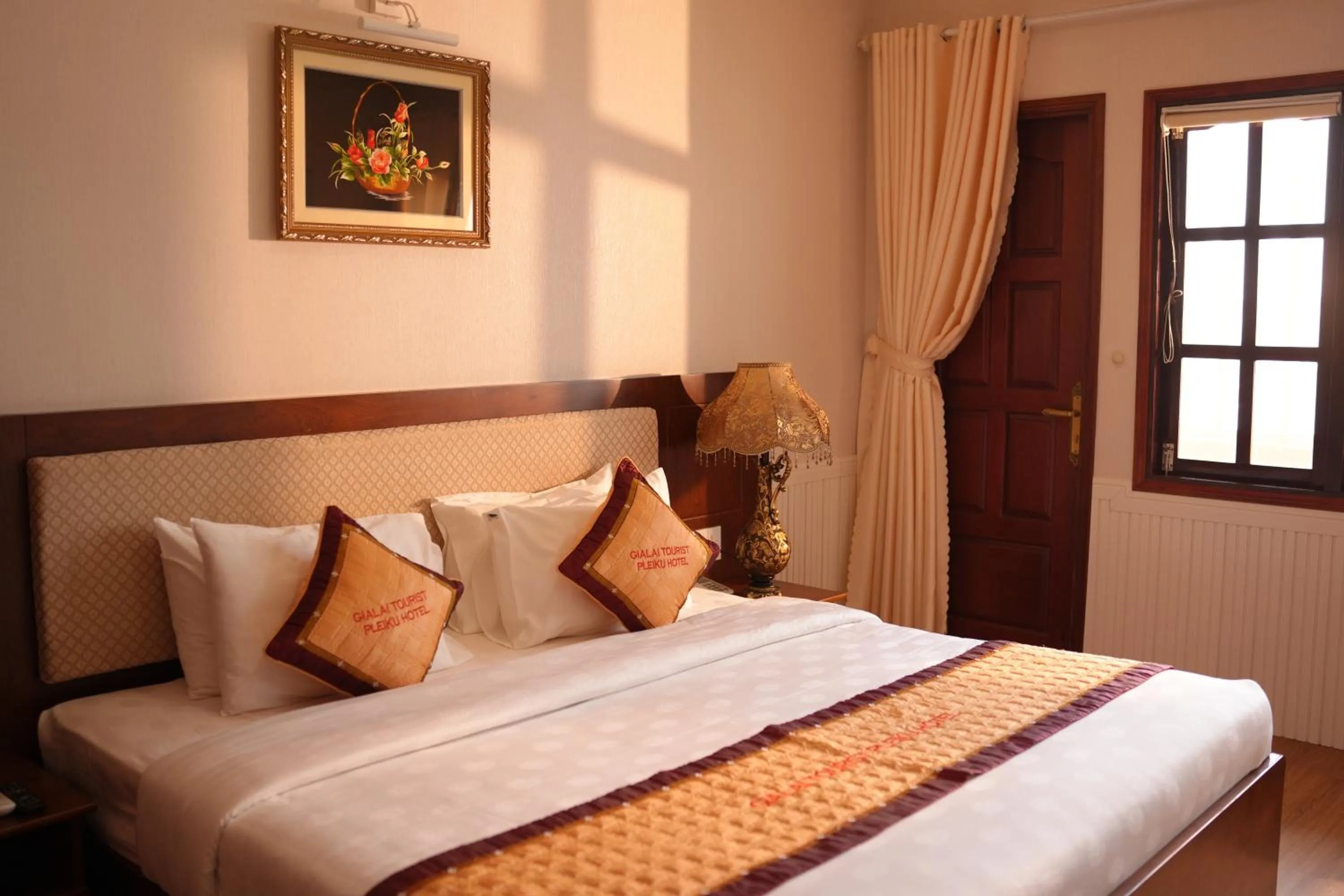 Bed in Pleiku Hotel by Gia Lai Tourist