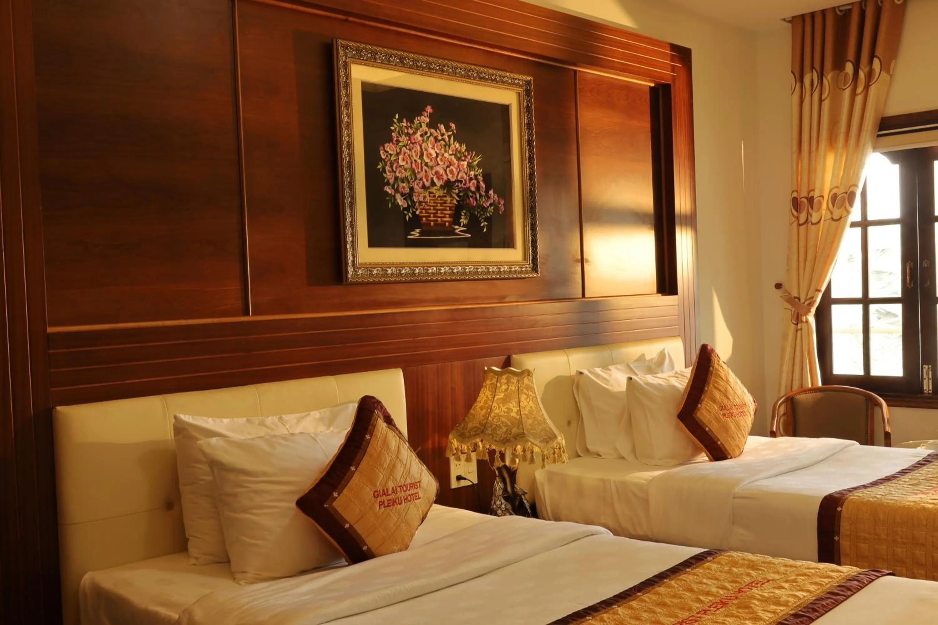 Bed in Pleiku Hotel by Gia Lai Tourist