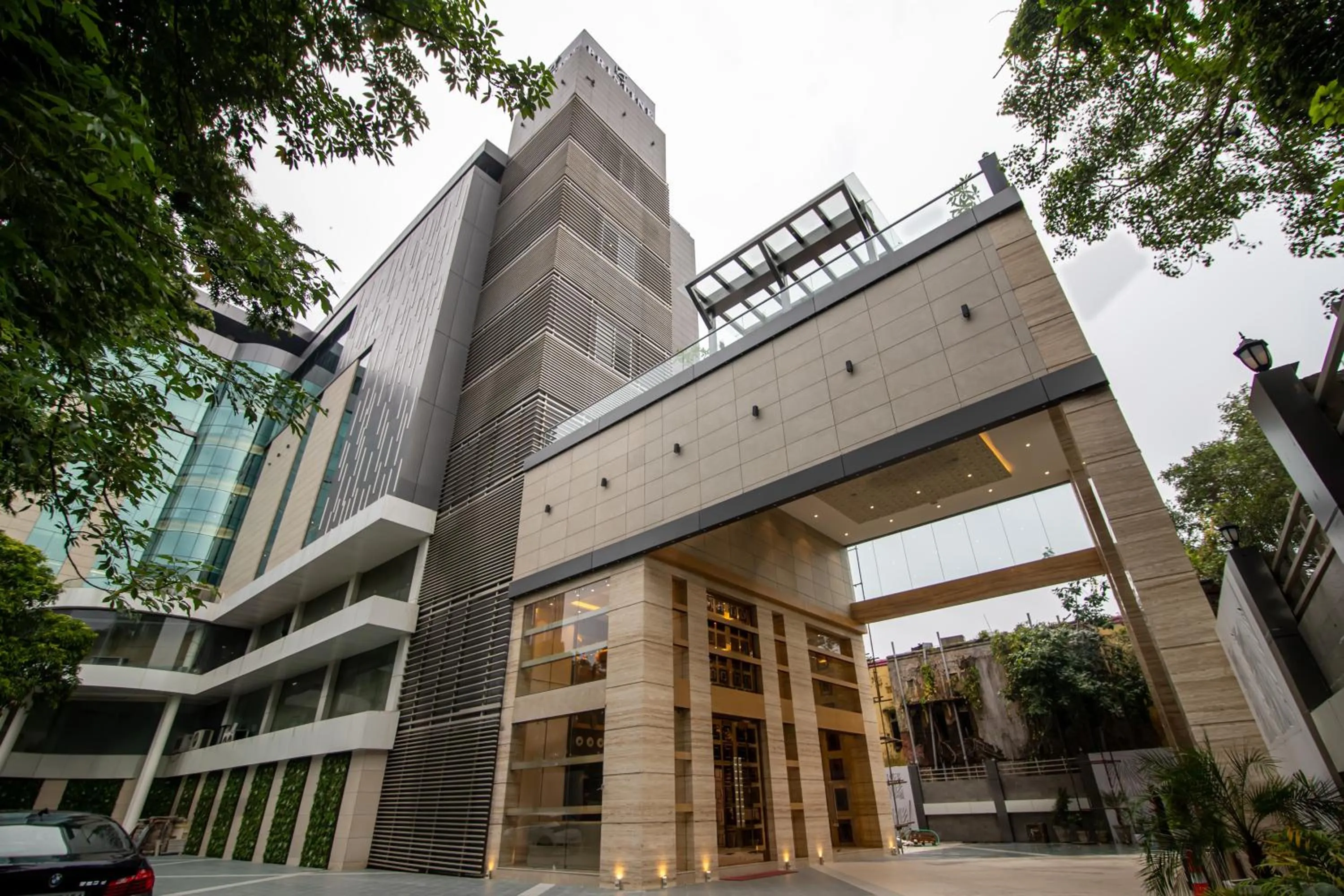 Property building in The Pristine Hotel