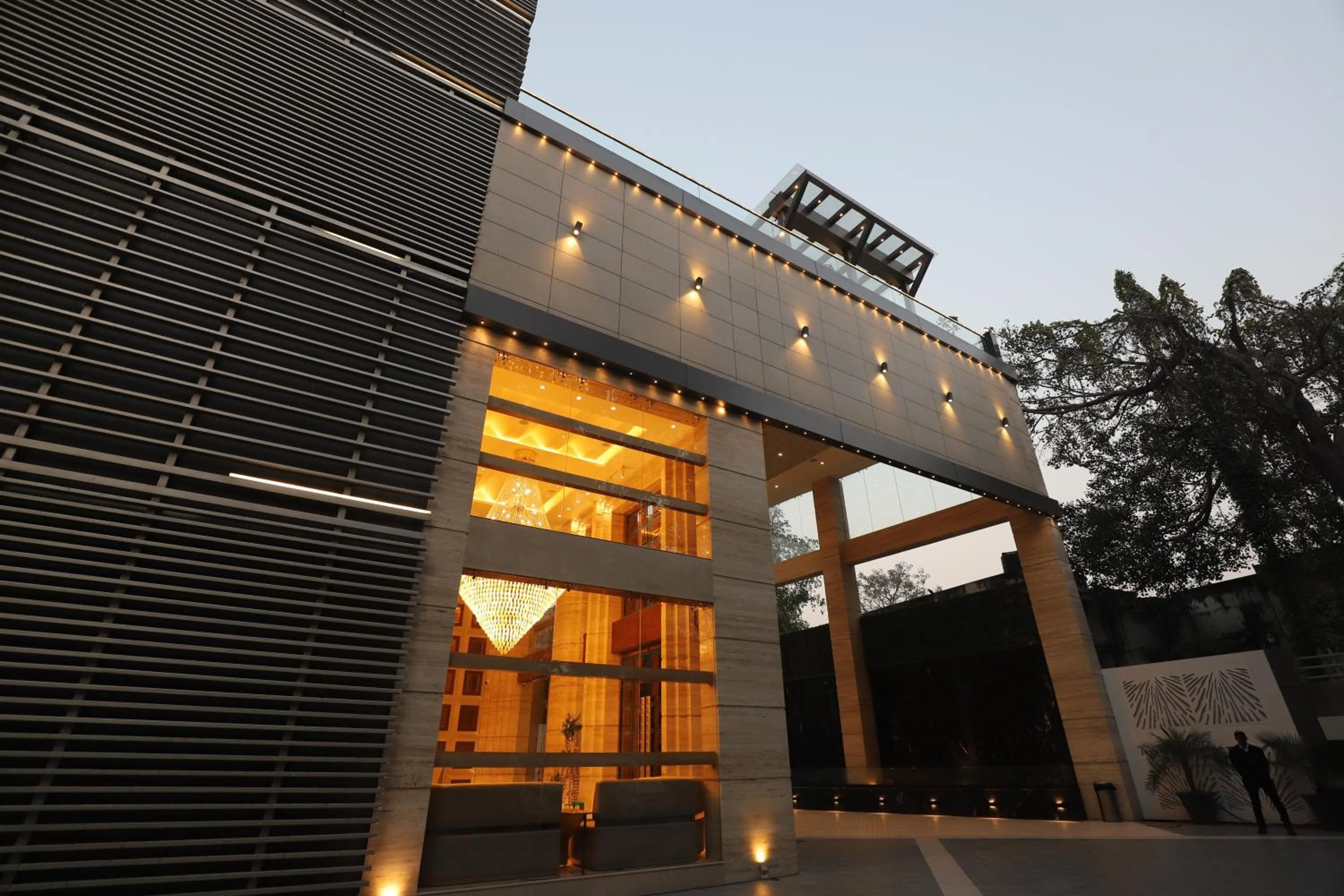 Property building in The Pristine Hotel