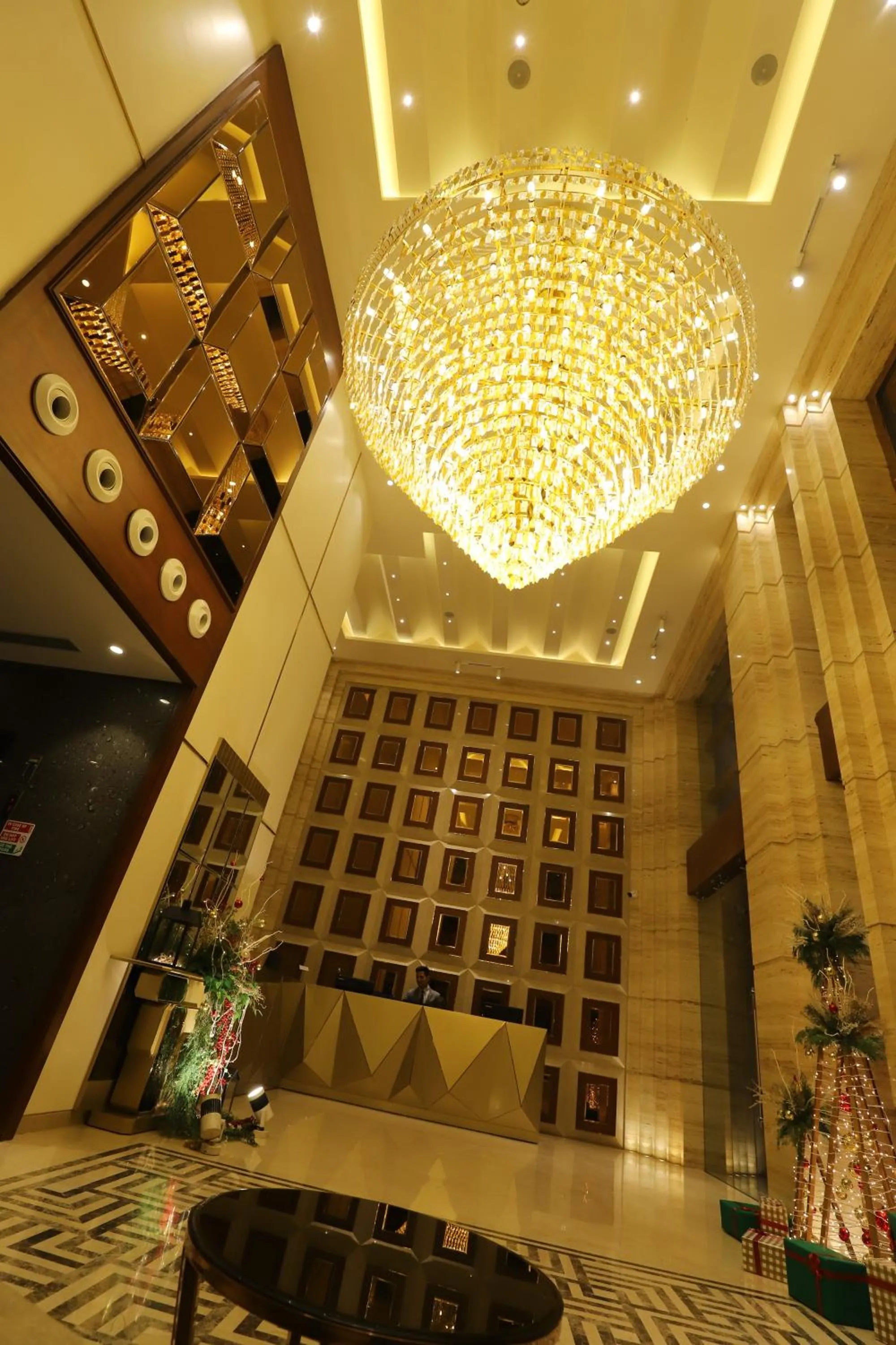 Lobby or reception in The Pristine Hotel