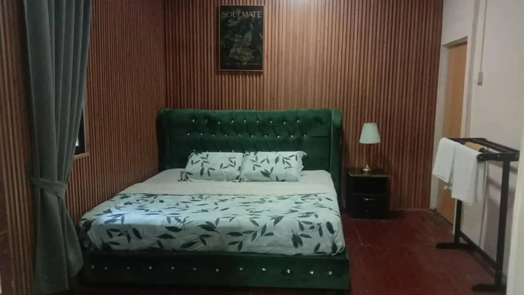 Bed in DGeting Beach Resort