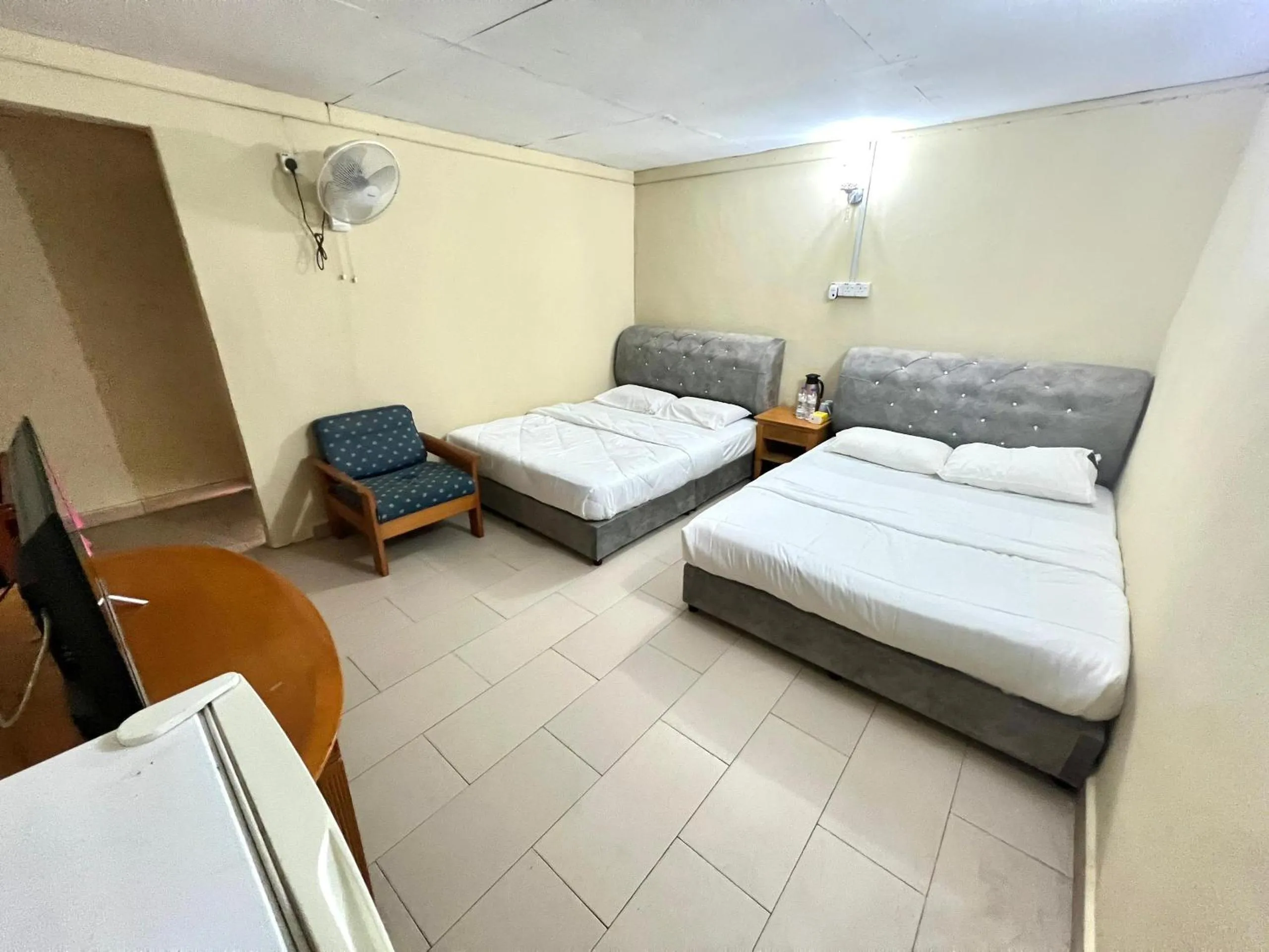 Bed in DGeting Beach Resort