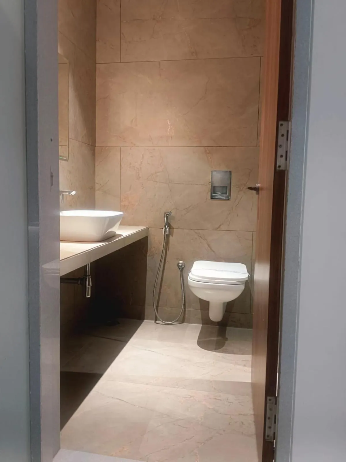 Bathroom in Hotel Akruti, Nanded