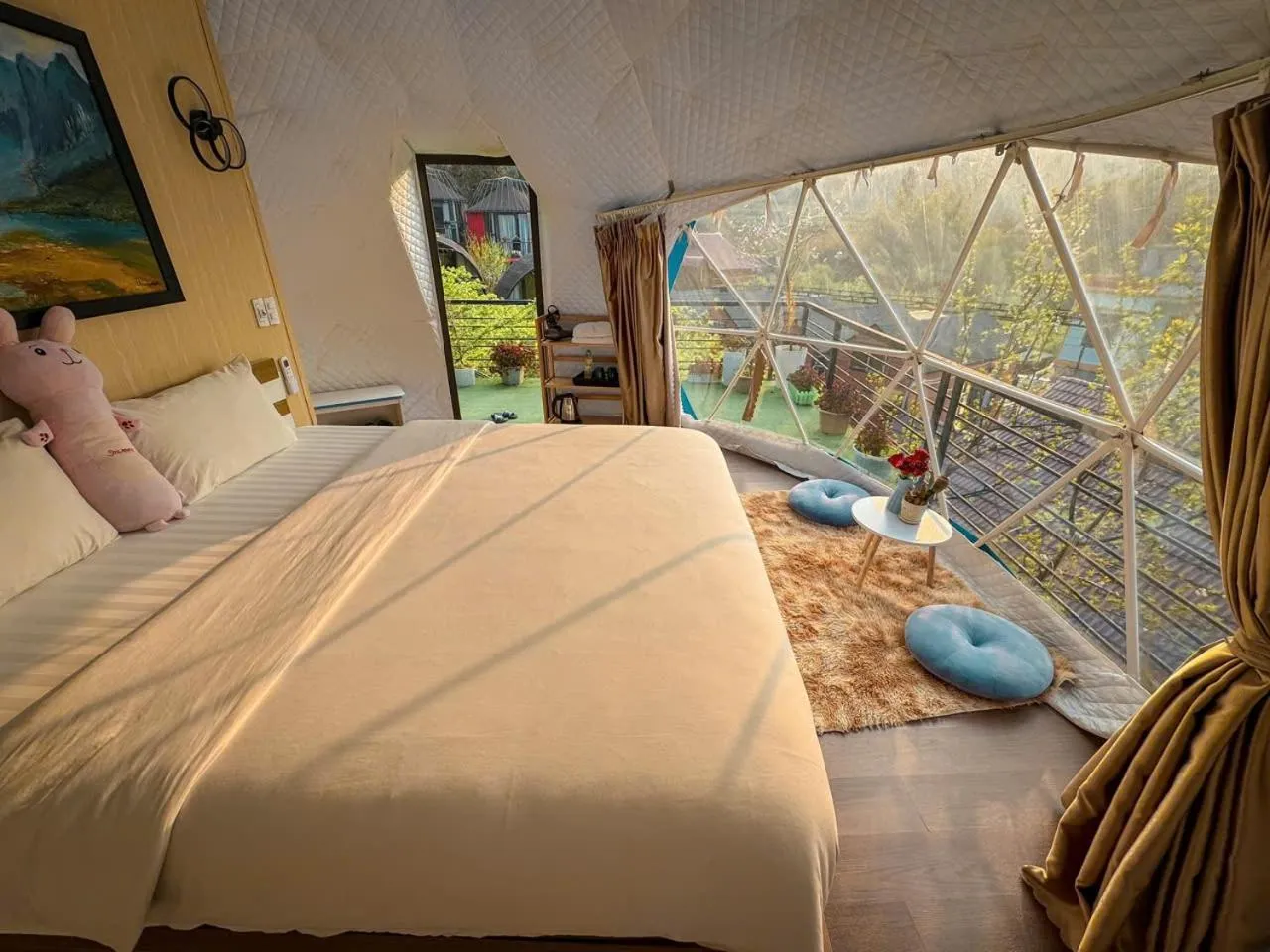 Bed in Plum Homestay Đồng Văn