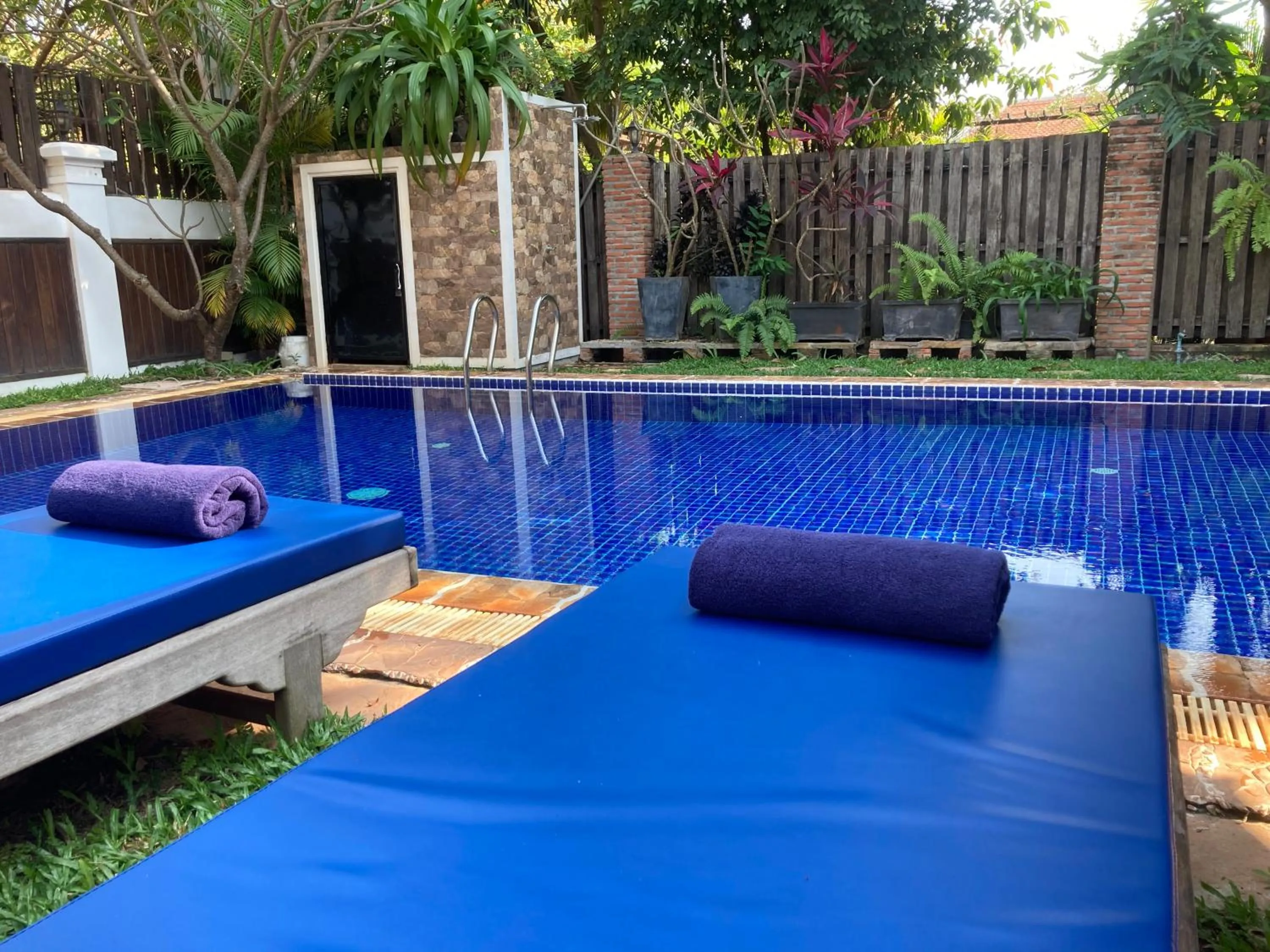 Garden in Lily Pad Boutique Hotel