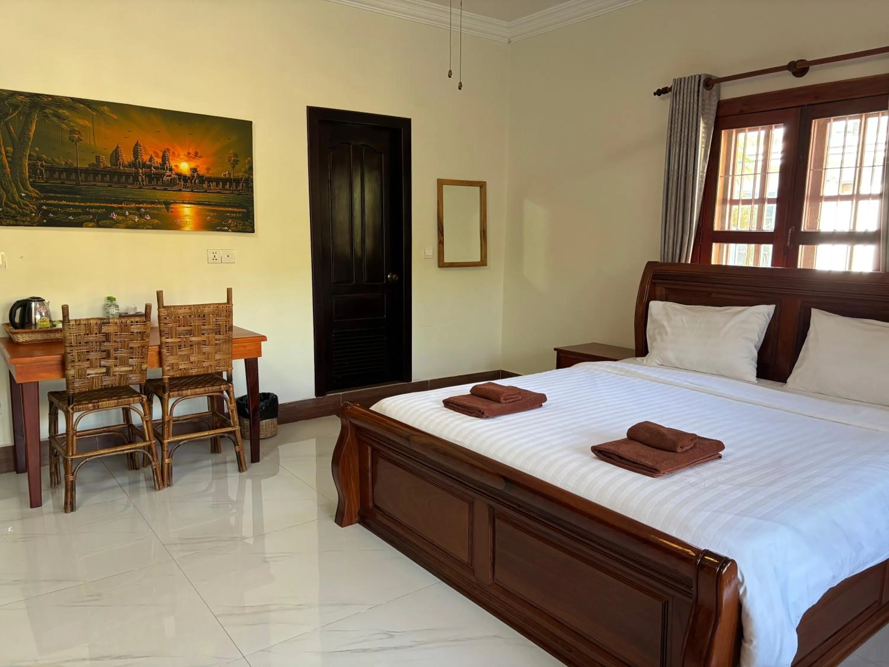 Bed in Lily Pad Boutique Hotel