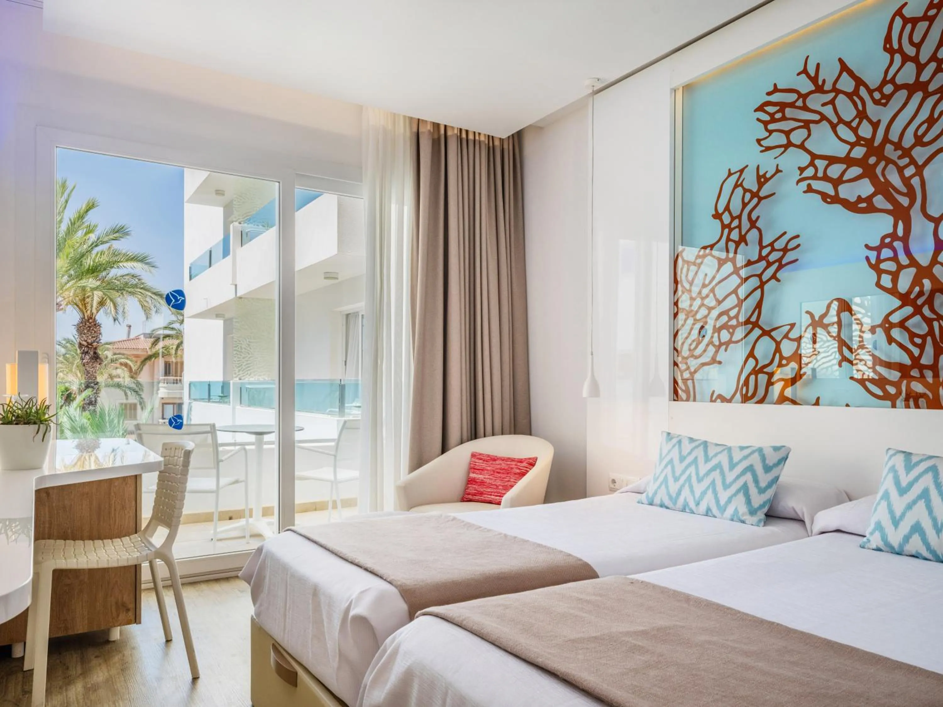 Bedroom, Bed in The Sea Hotel by Grupotel - Adults Only