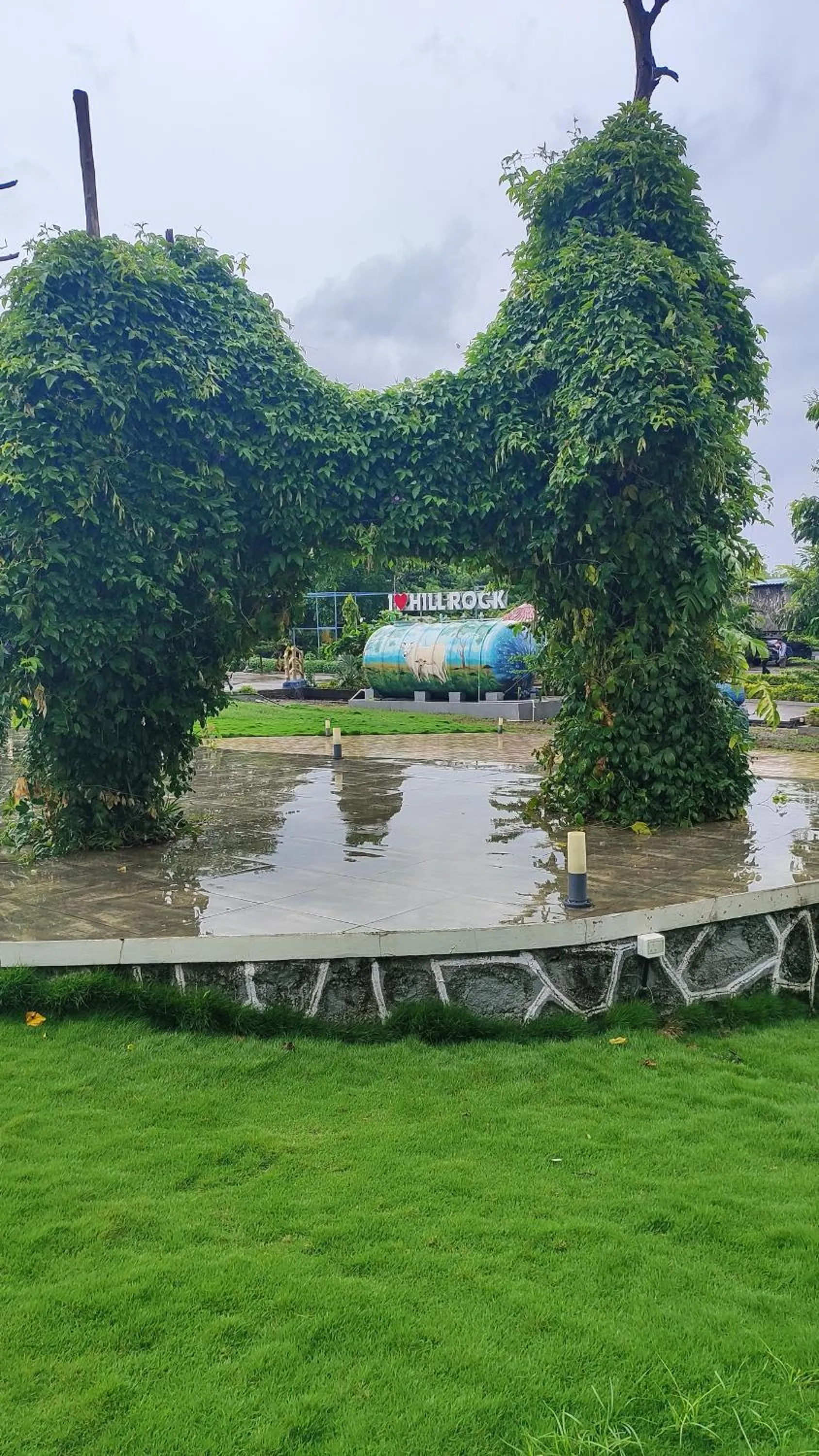 Garden in HillRock Resort & Villas, Neral-Karjat